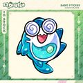 Babo the Marble Soda Shark Vtuber Sticker