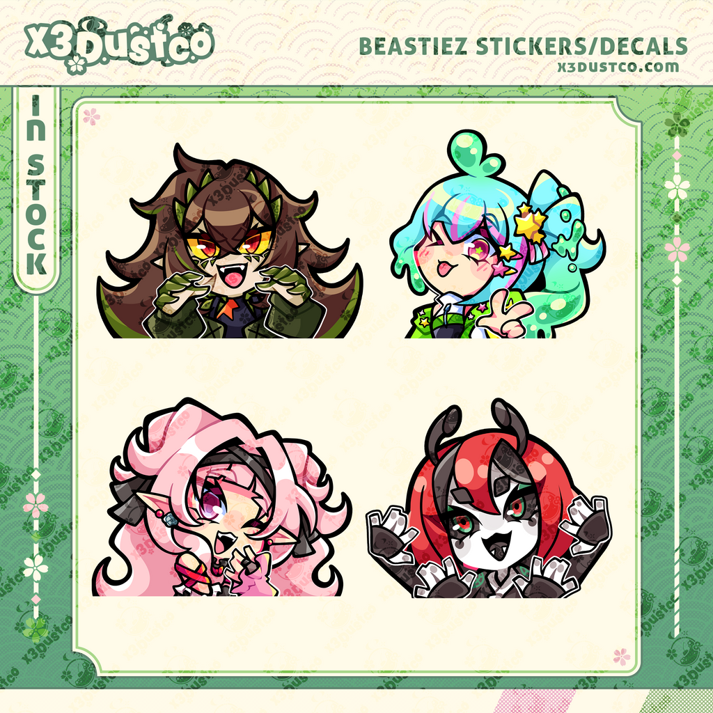 Beastiez Stickers