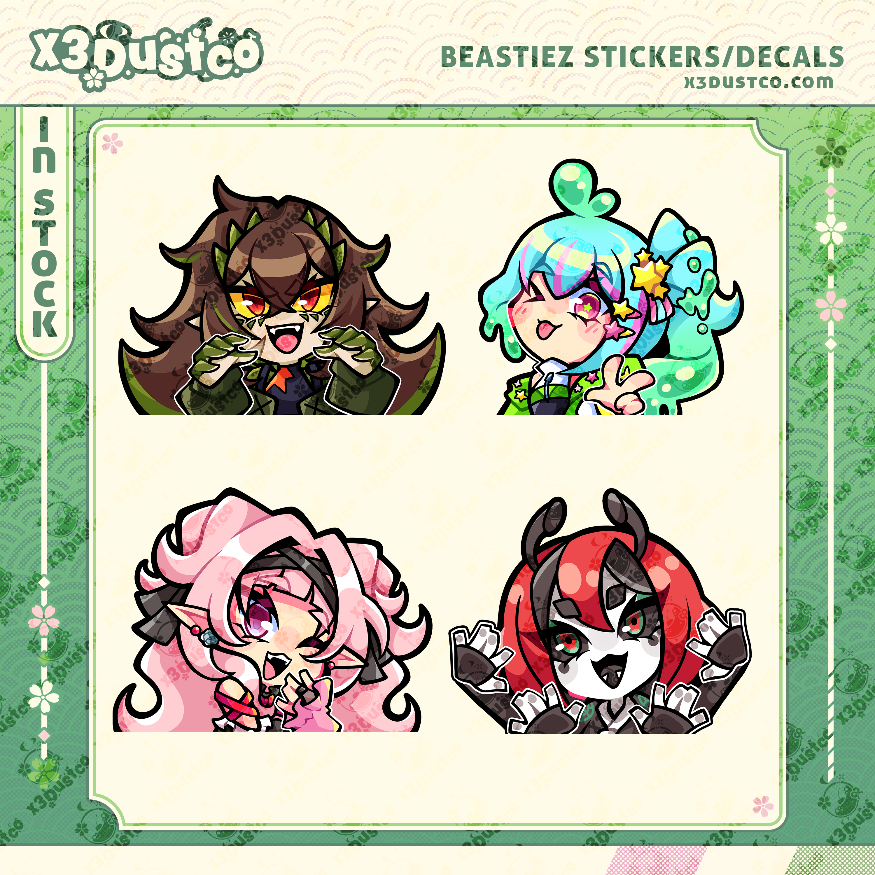 Beastiez Stickers