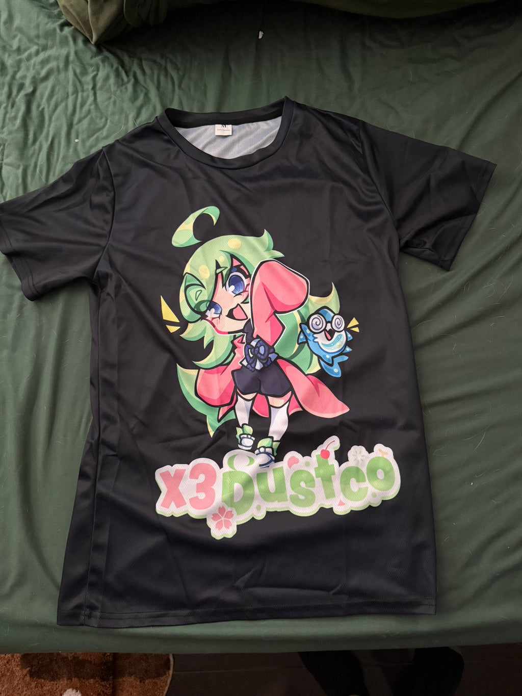 x3Dustco Polyester T-shirt