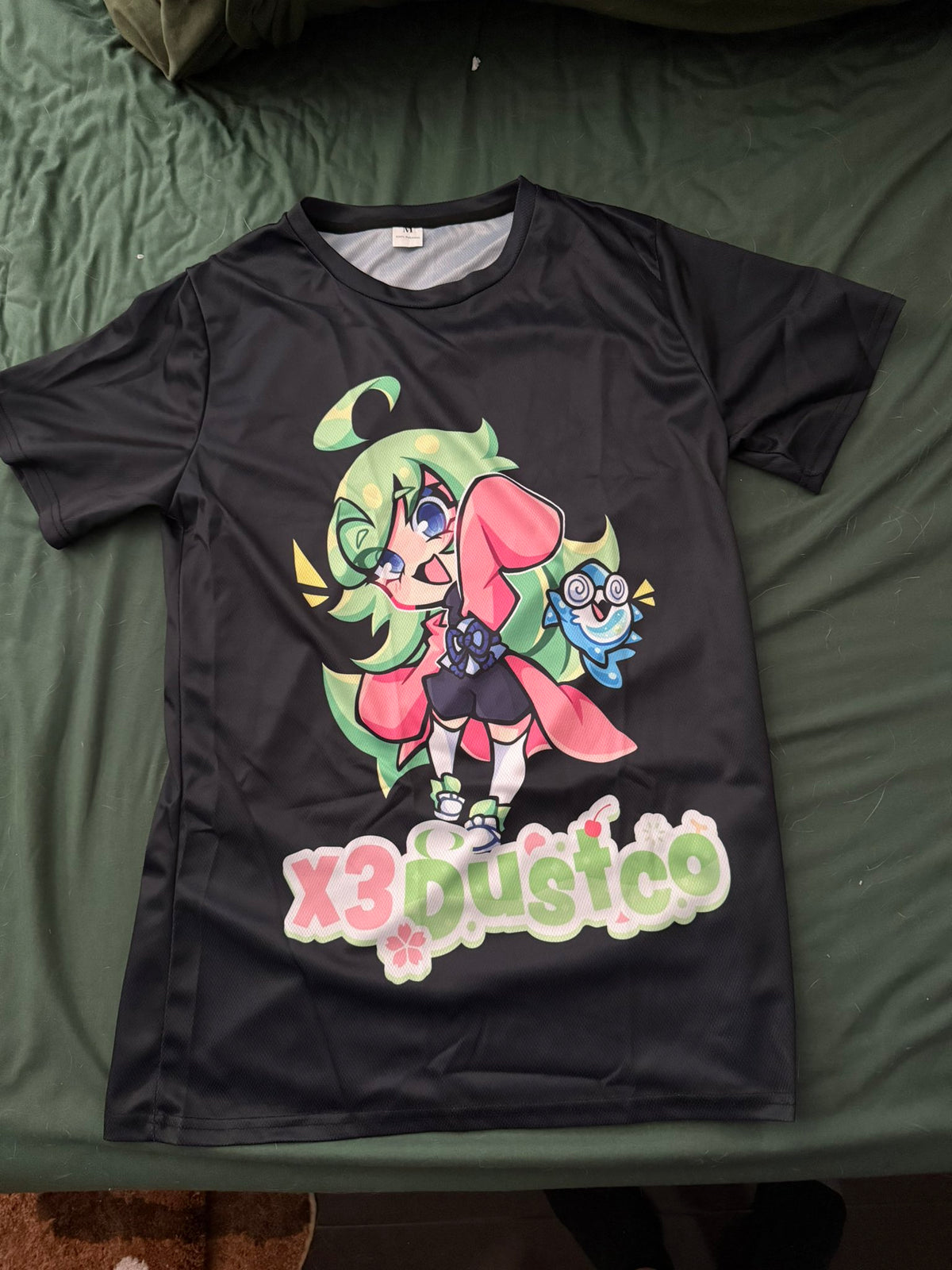 x3Dustco Polyester T-shirt