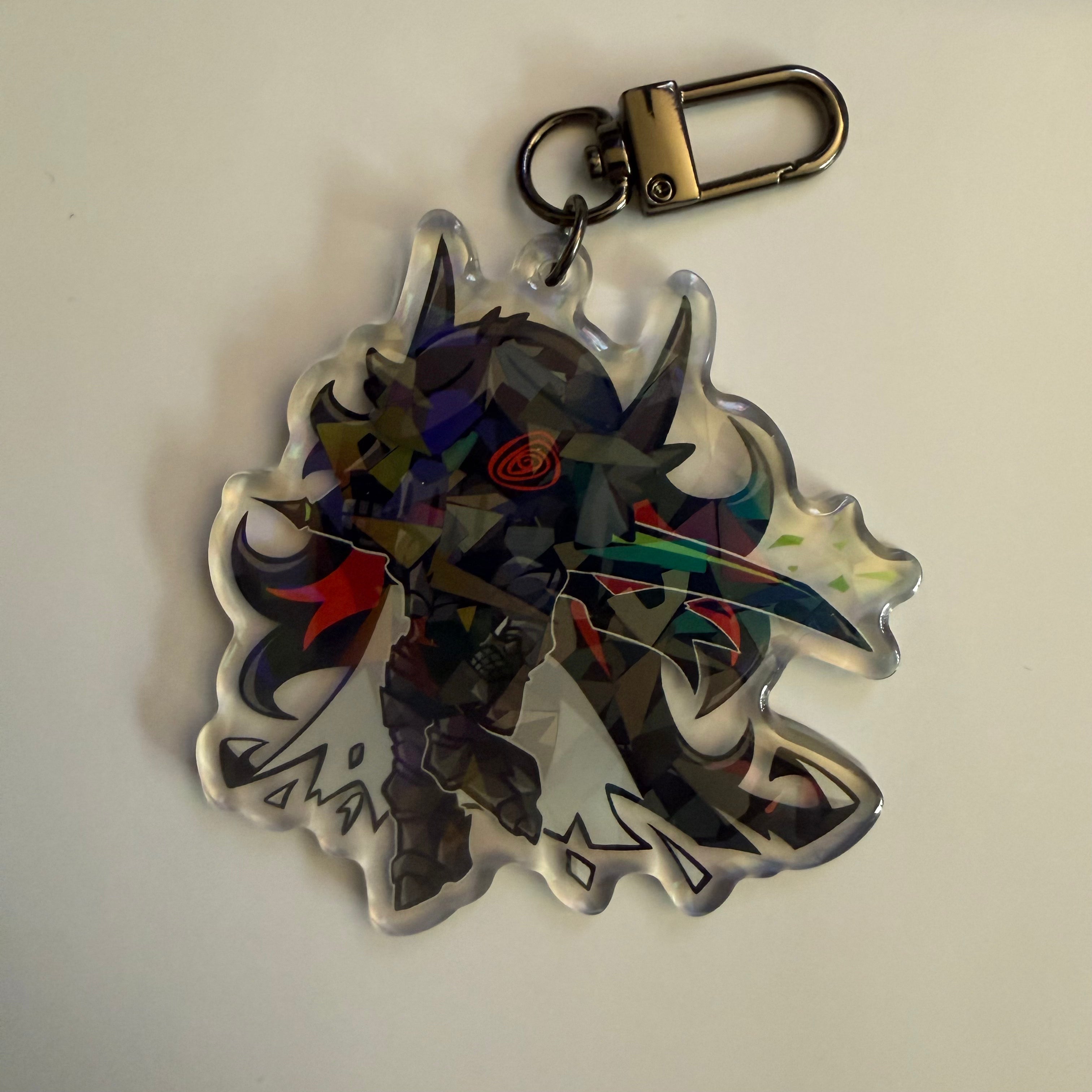 2.5in Indie Vtuber Keychain Charms 8 - Yuzu/Nemimi/Giwi/Emiliya/Crelly/Camila/Noro/Layna/Sinder