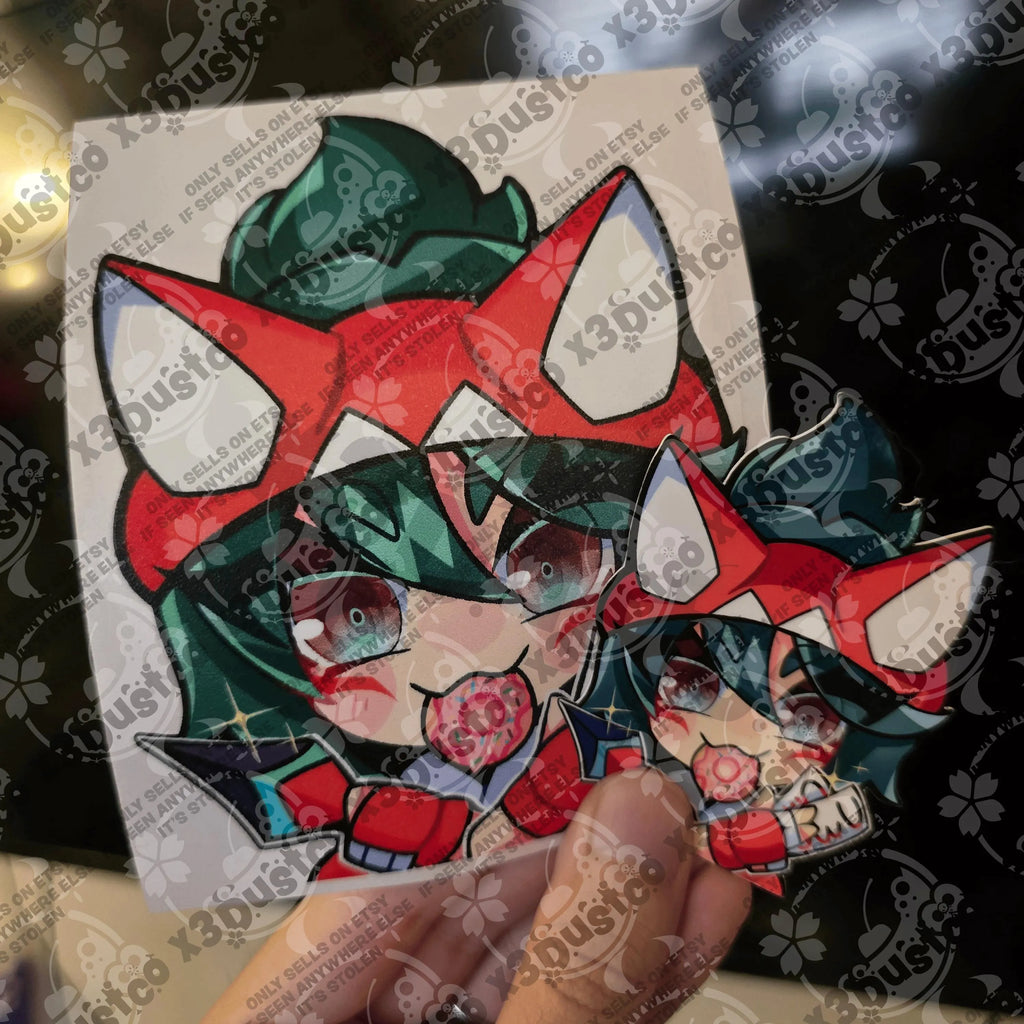 Overwatch Stickers/Decals - Kiriko/Juno/Ana/Mercy