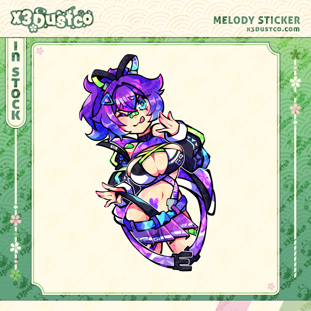 Projekt Melody Full Body Sticker