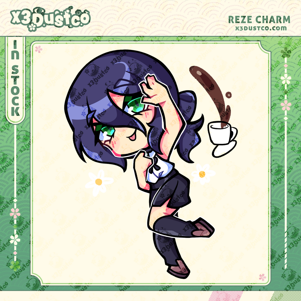 Bomb Devil Keychain Charm