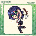 Bomb Devil Keychain Charm