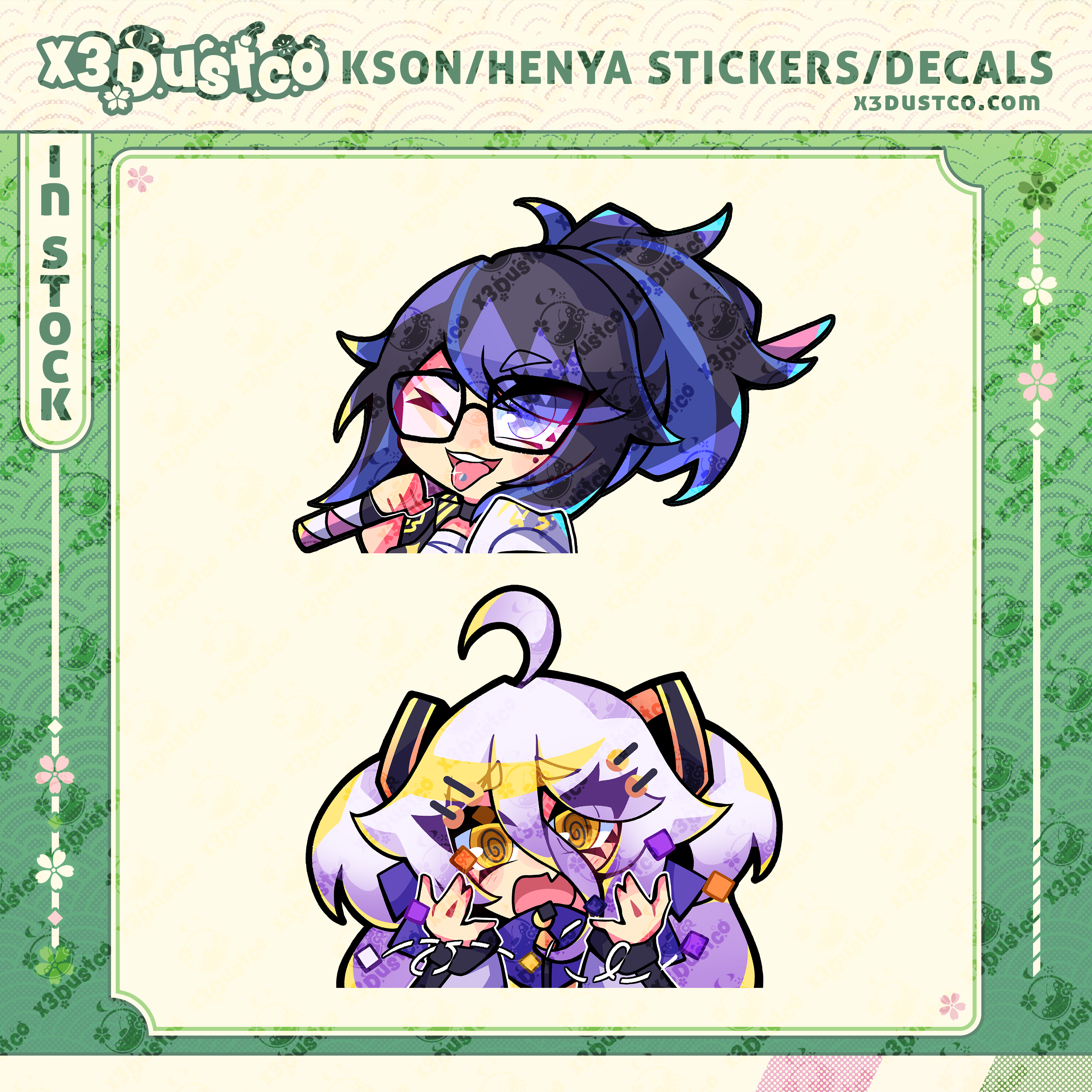 Kson/Henya Sticker Stickers/Decals