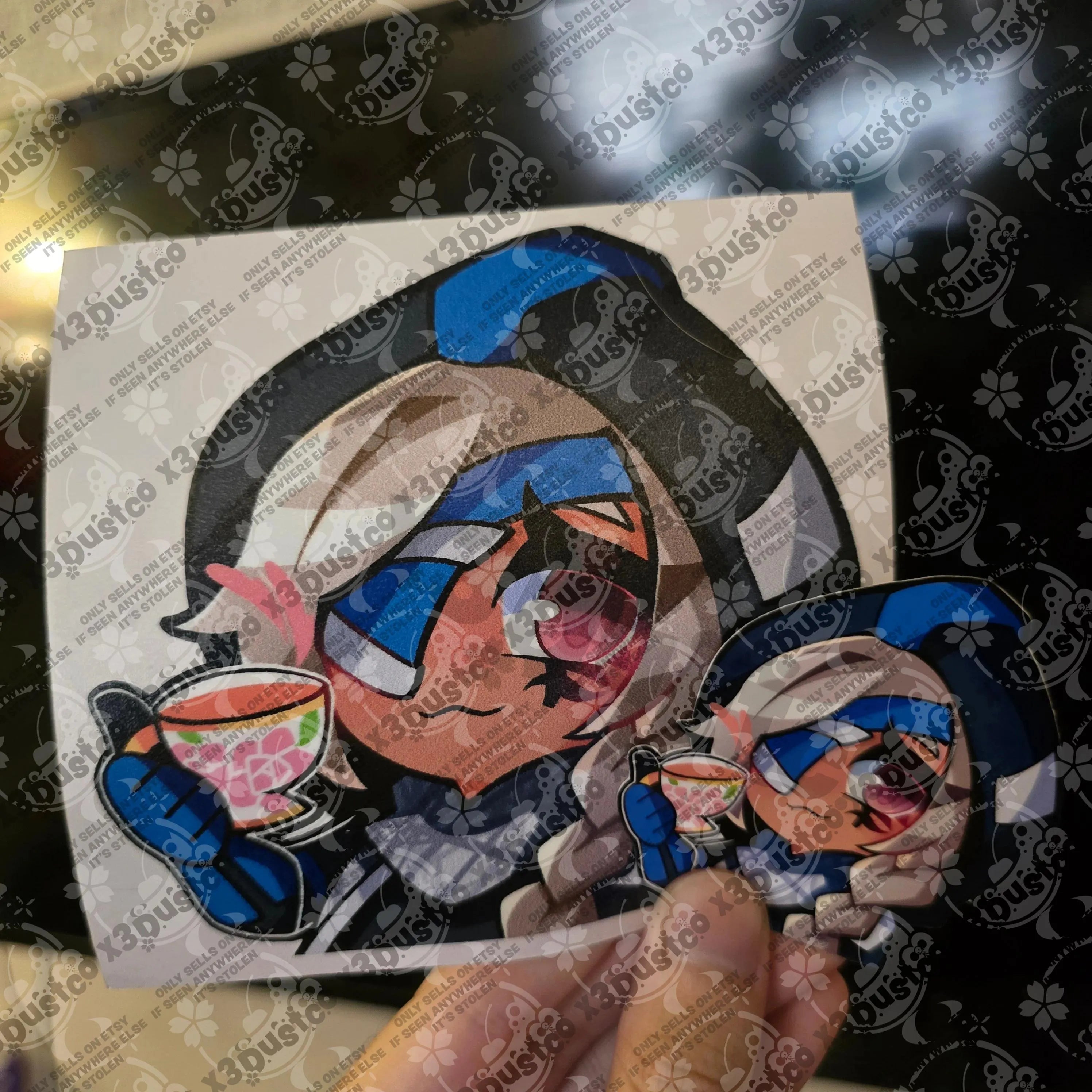 Overwatch Stickers/Decals - Kiriko/Juno/Ana/Mercy