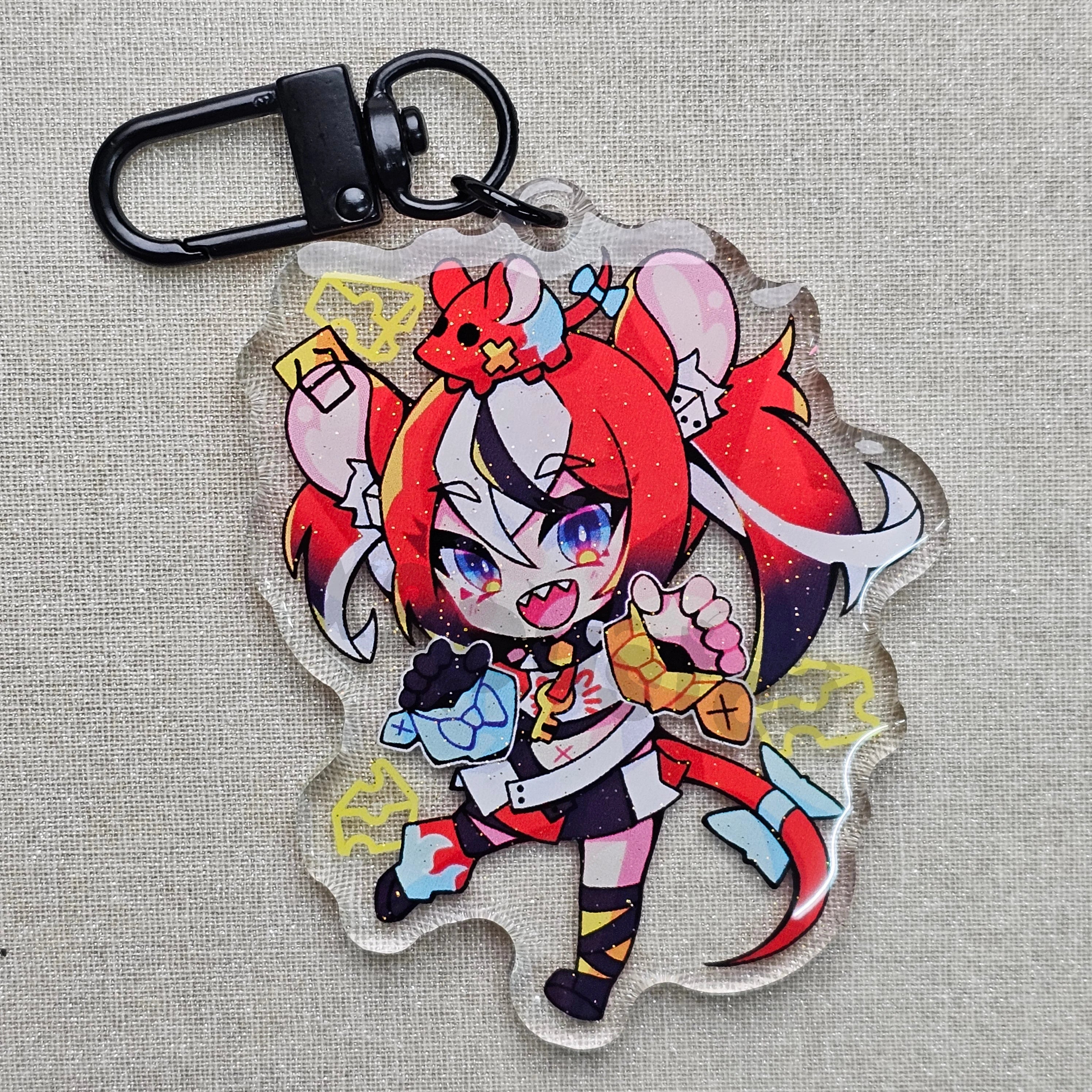 2.5in Hololive HoloPromise Keychain Charms