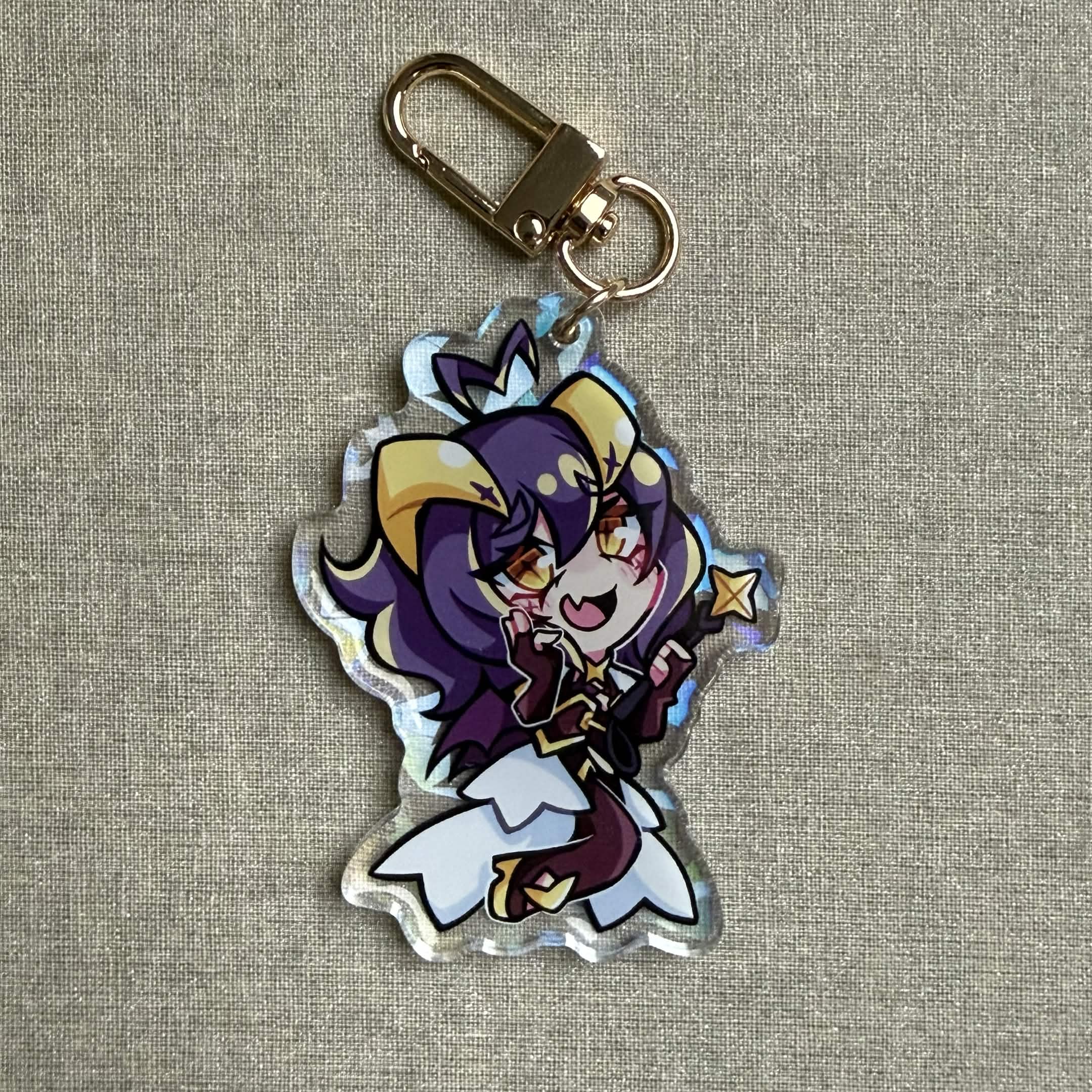 2.5in Magical Girls Keychain Charms