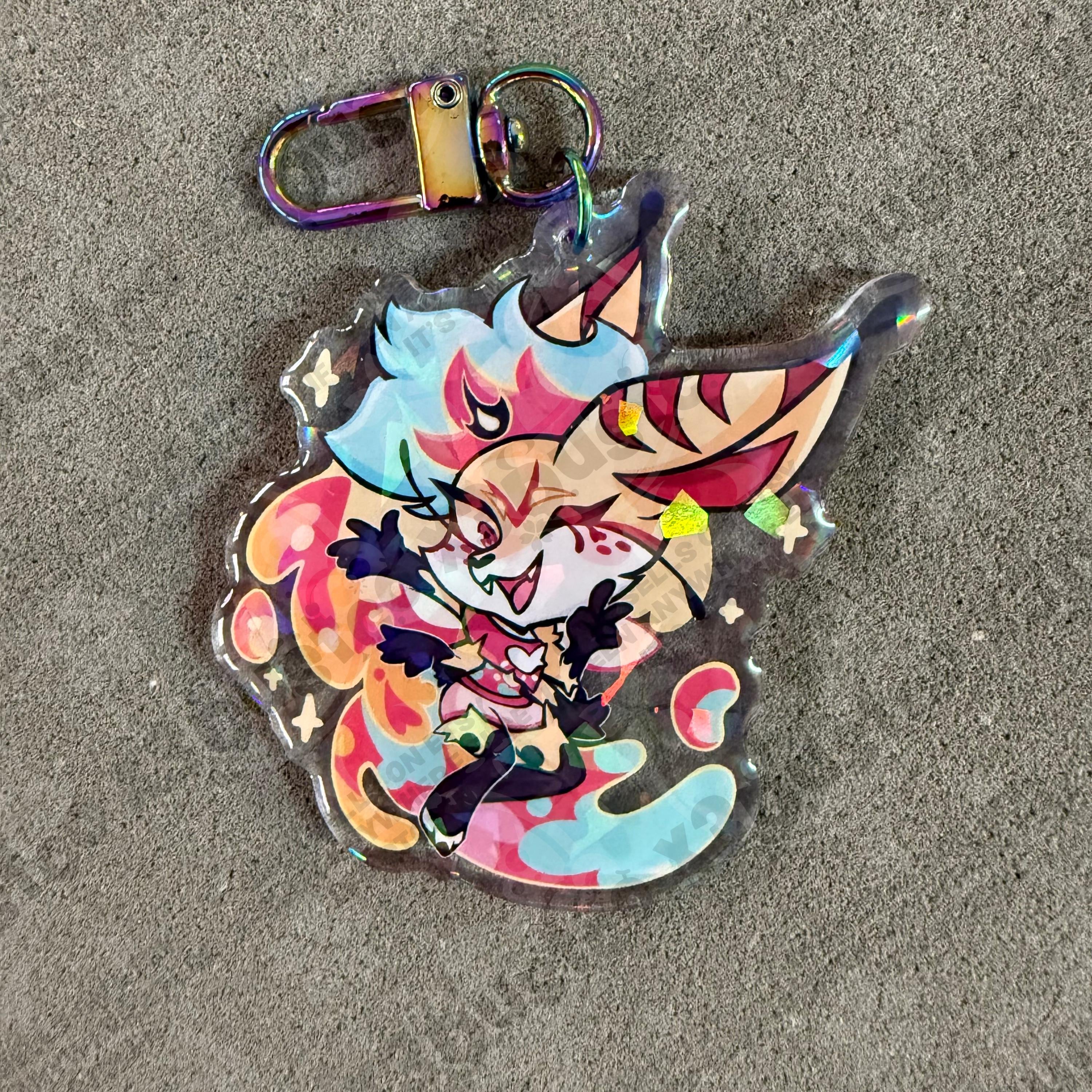 LAST RUN 2.5in Helluva Boss Keychain Charms