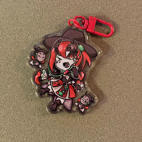 2.5in Beastiez Keychain Charms - Beribug/Pia Pi/Kairyu Crocodile/Tori Oriane