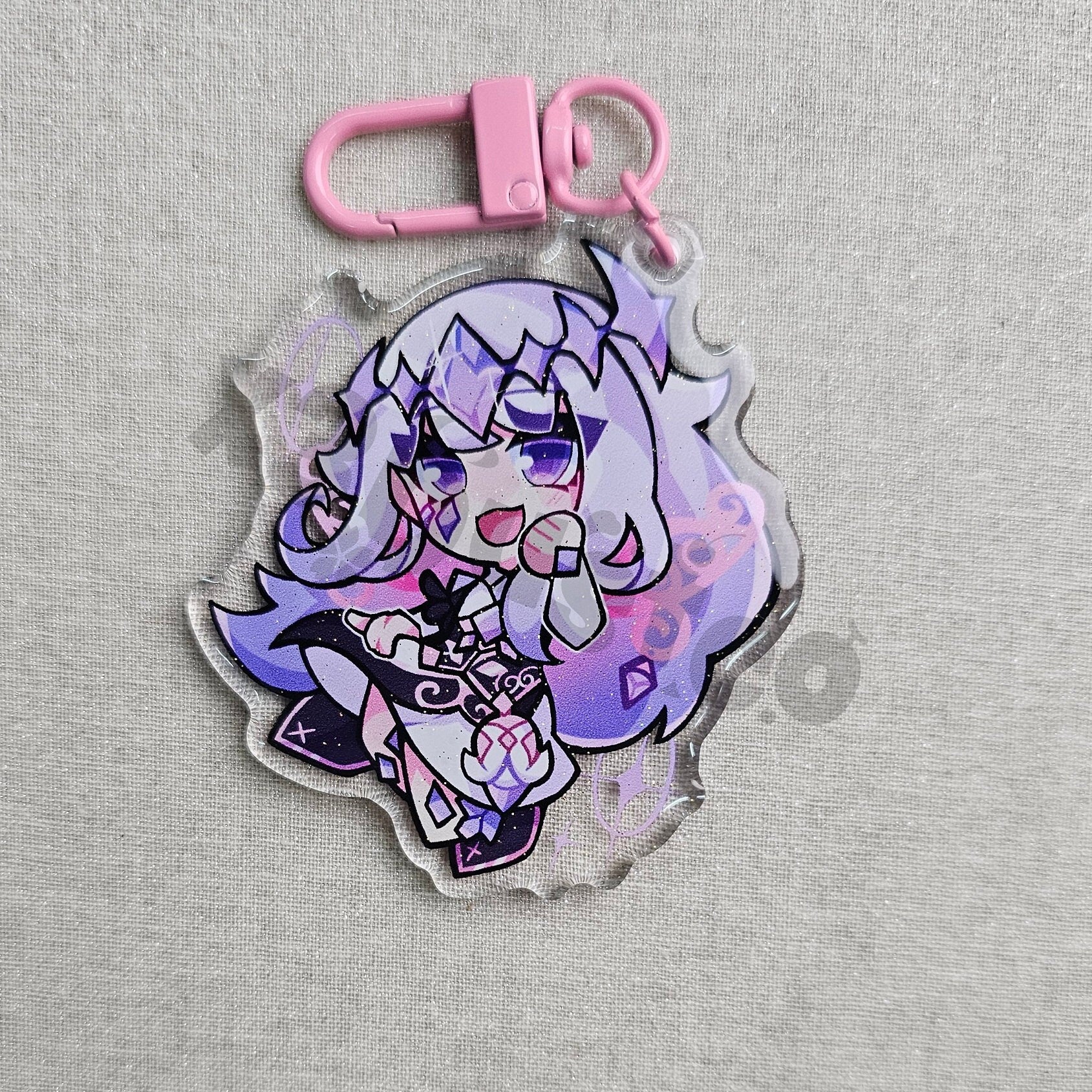2.5in HoloAdvent Keychain Charm