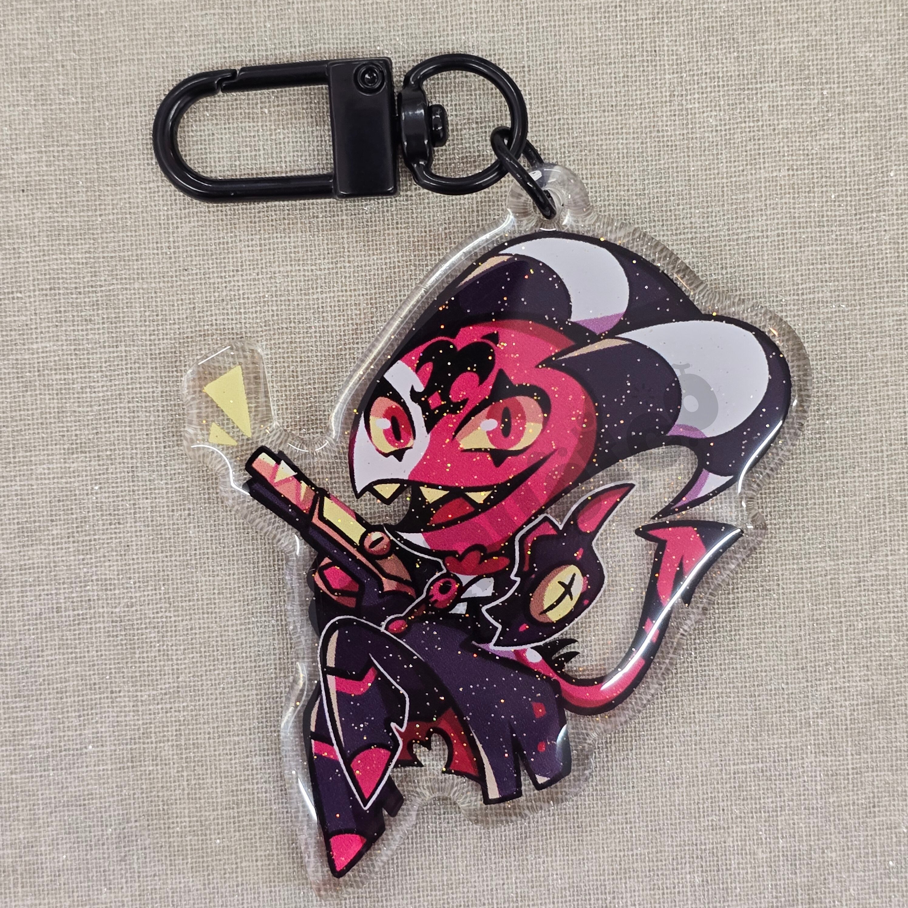 LAST RUN 2.5in Helluva Boss Keychain Charms