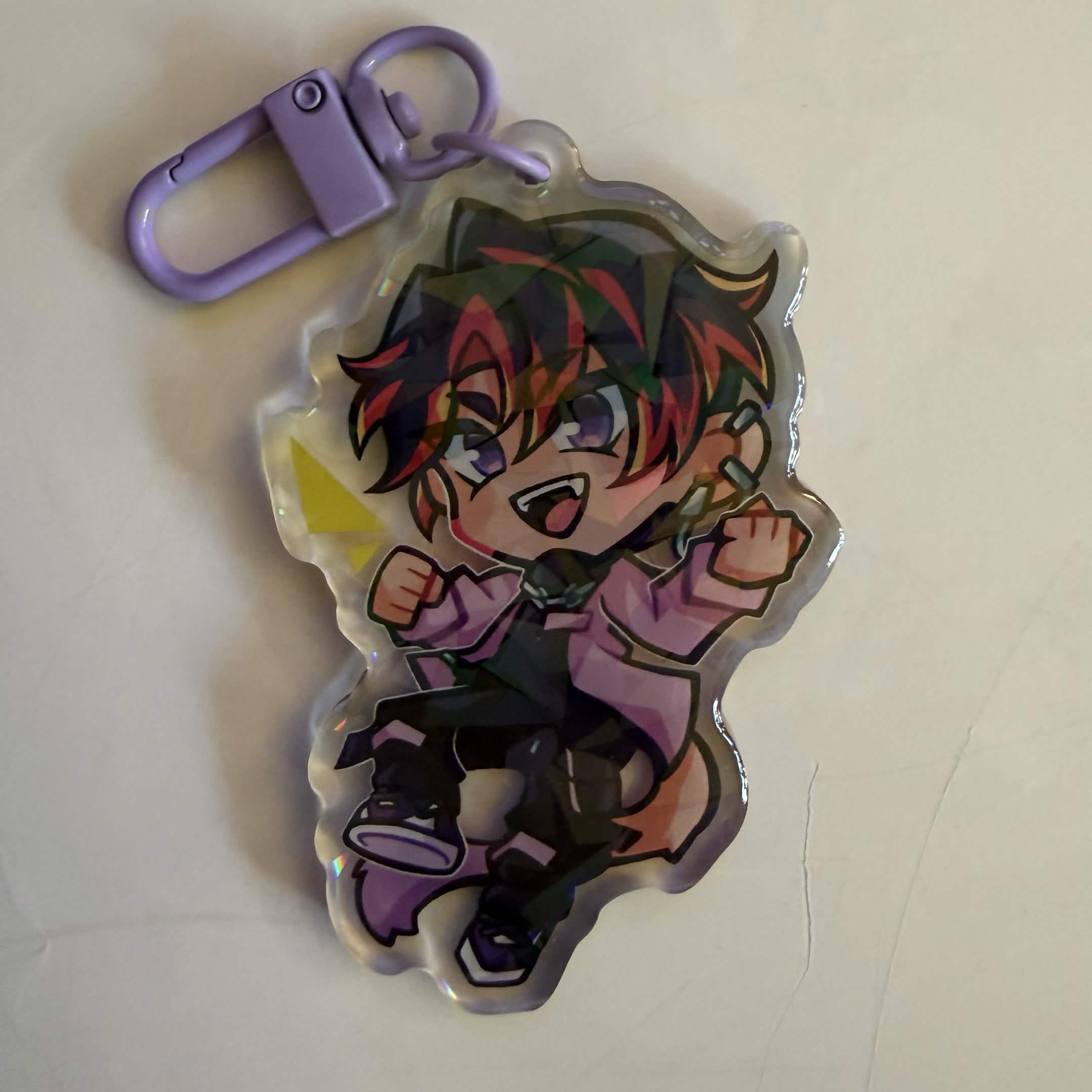 2.5in Male Indie Vtubers Acrylic Keychain Charms