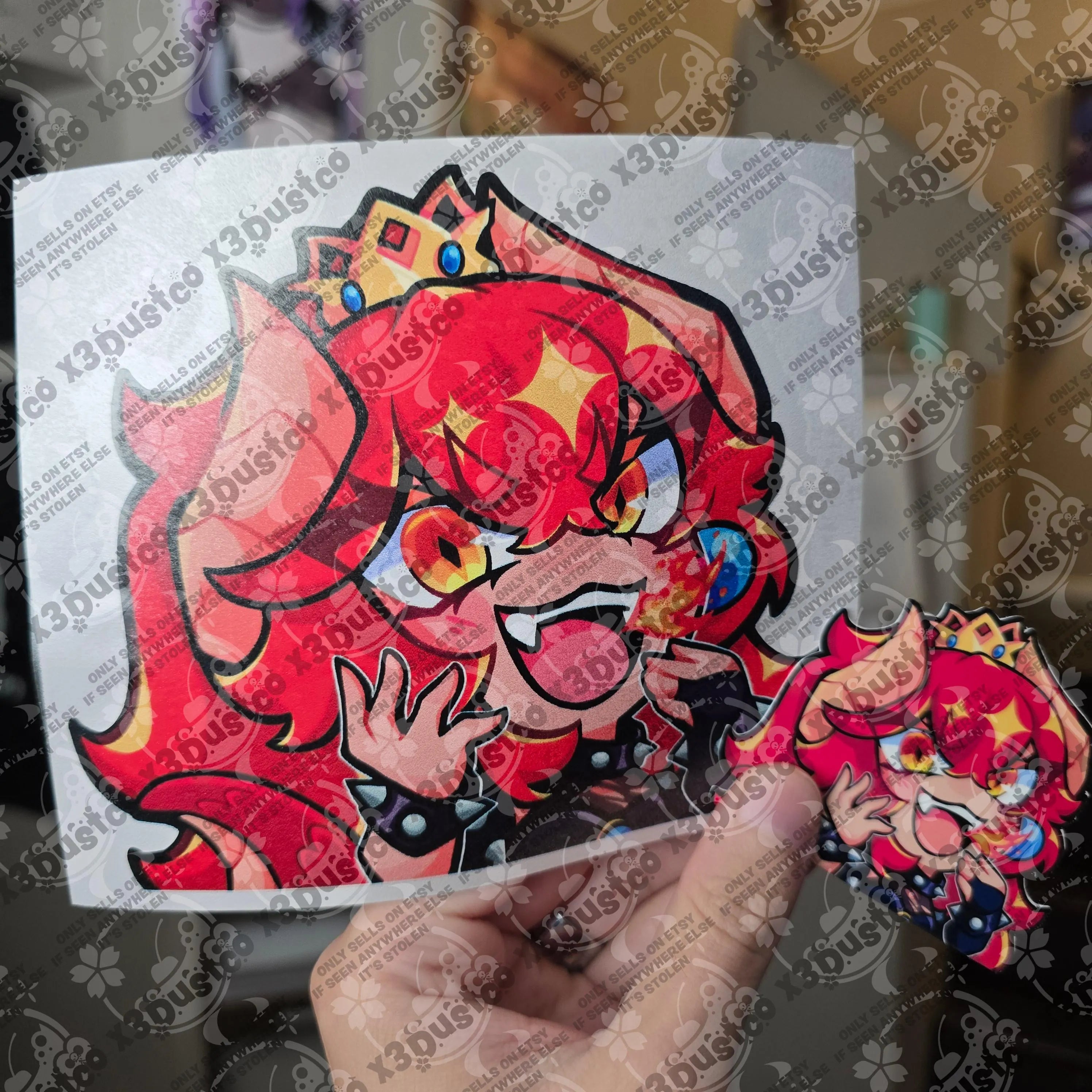 Vtuber Stickers/Decals - Projekt Melody/Froot/Ironmouse/Bubi/Zentreya