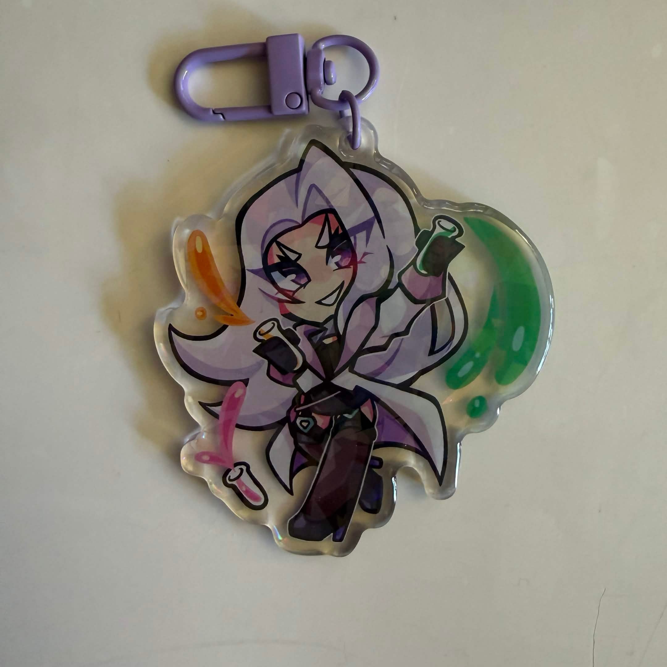 2.5in Vchiban Keychain Charms Buffpup/Rosedoodle/AICANDII/Shiabun