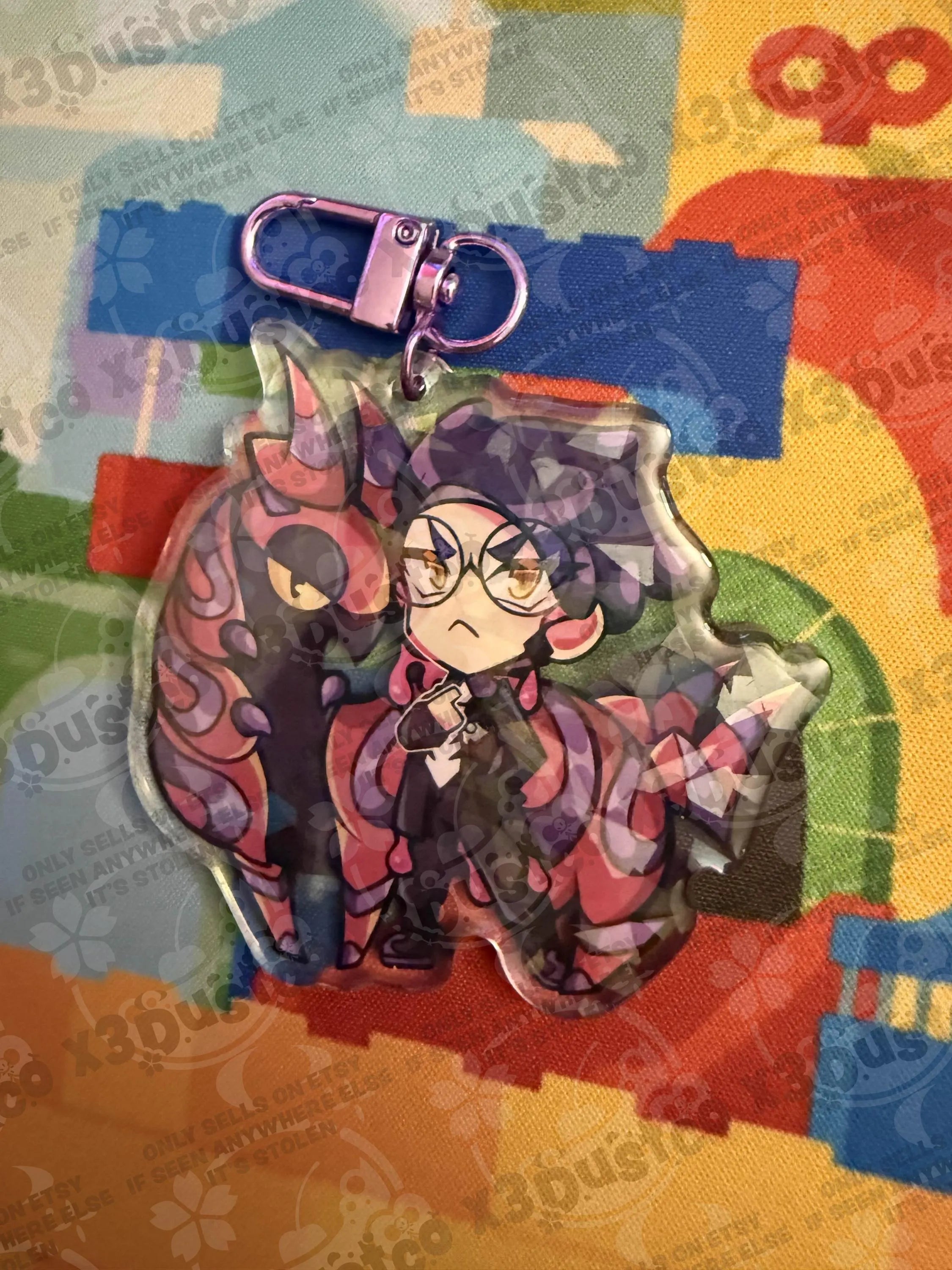 Trainer Keychain Charms
