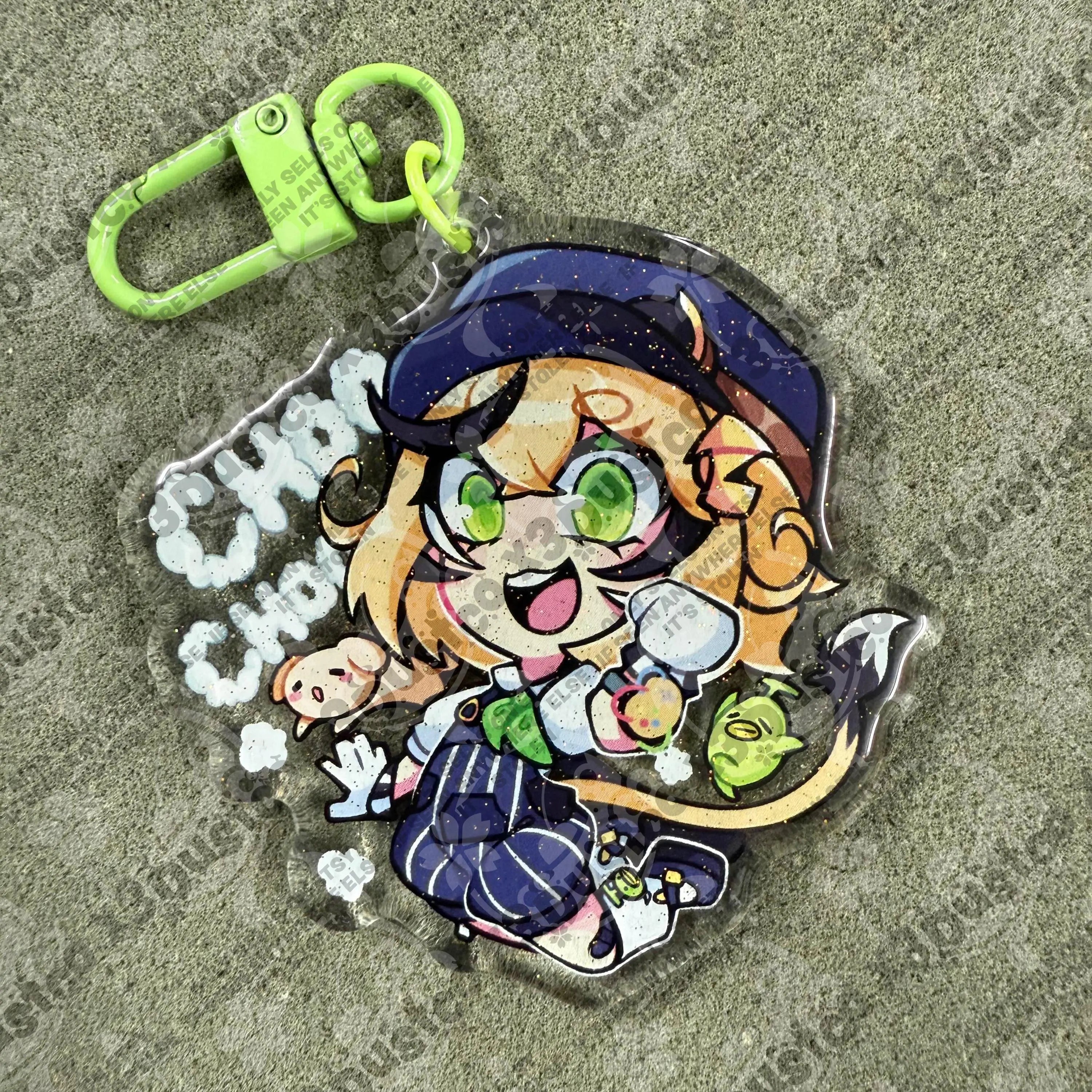 2.5in Indie Vtuber Keychain Charms 2 - Bao/Neuro/Dooby/Mogu/Nimi/Laimu/Vexoria