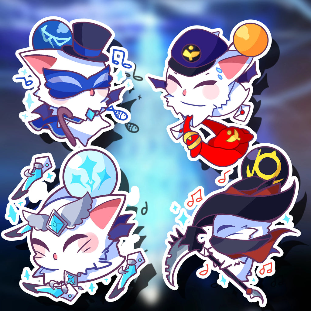 Final Fantasy XIV Moogle Class Stickers
