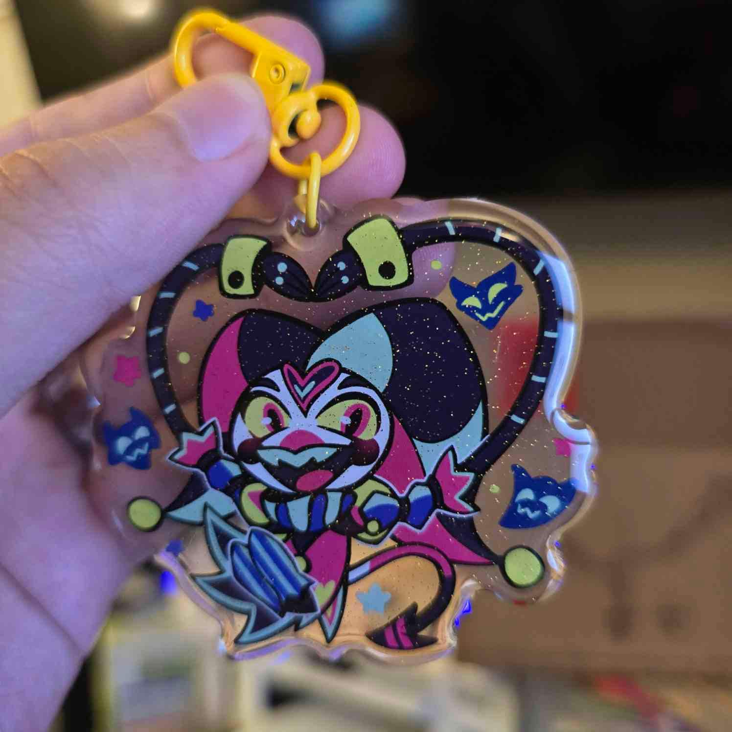 LAST RUN 2.5in Helluva Boss Keychain Charms