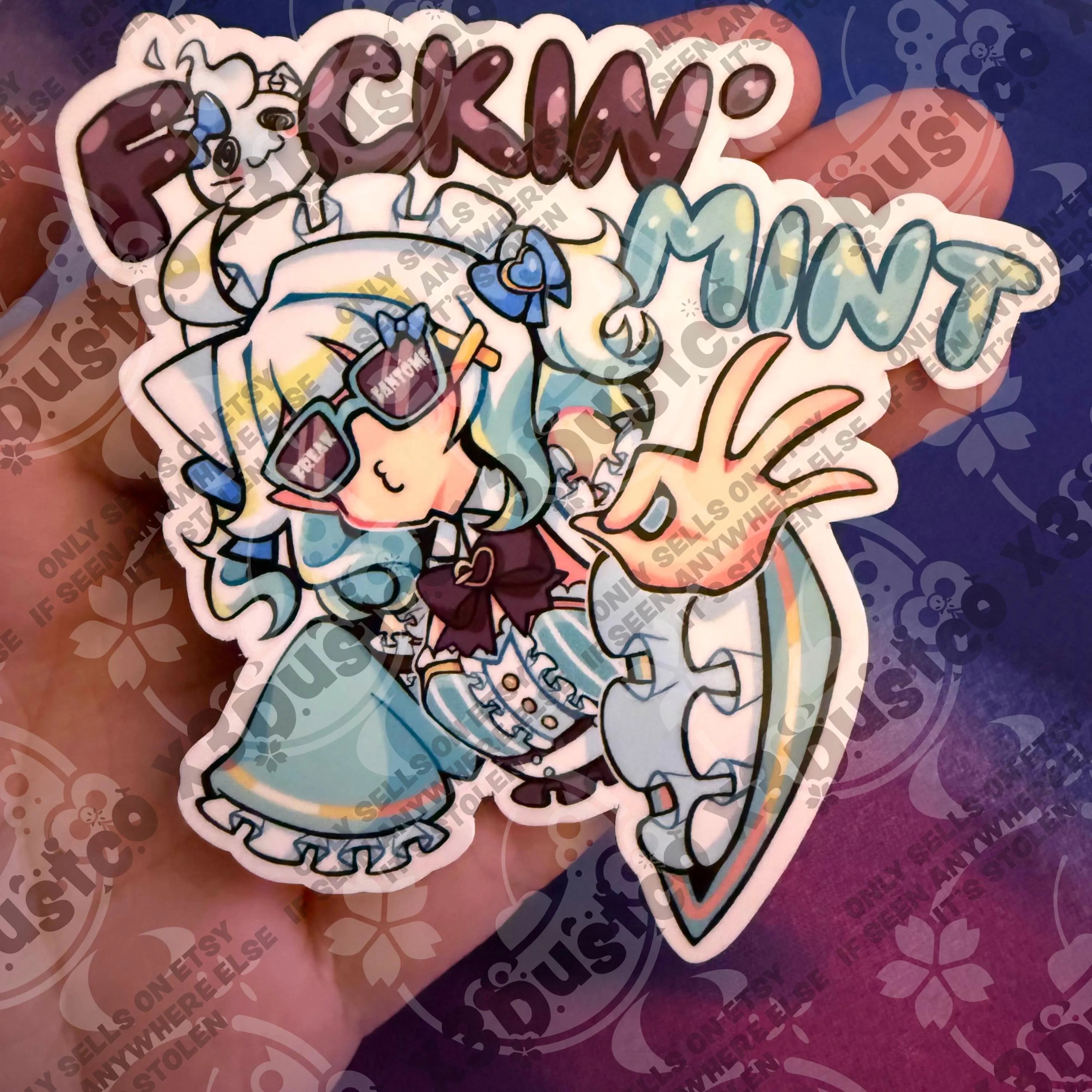F*cking Mint Meme Sticker