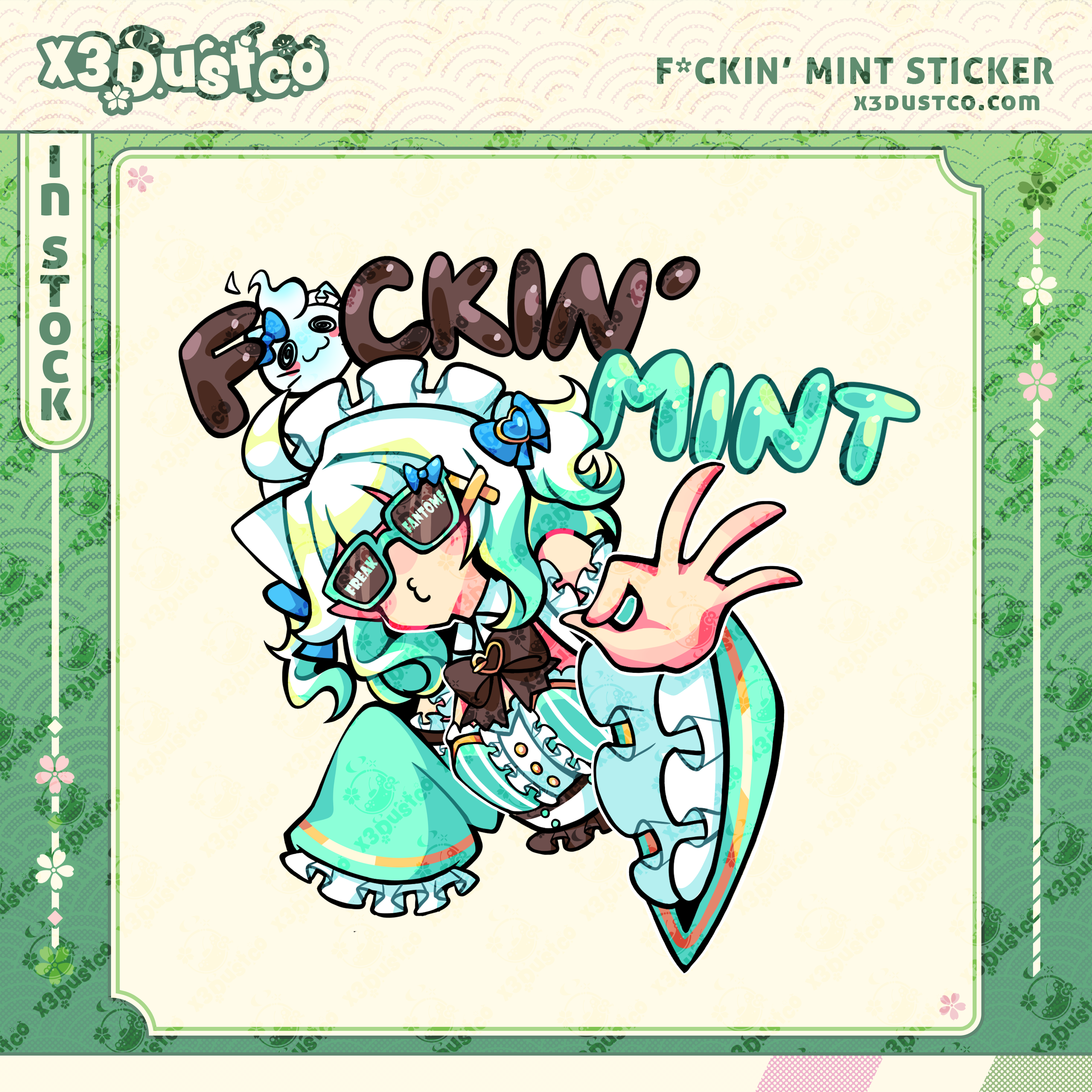 F*cking Mint Meme Sticker