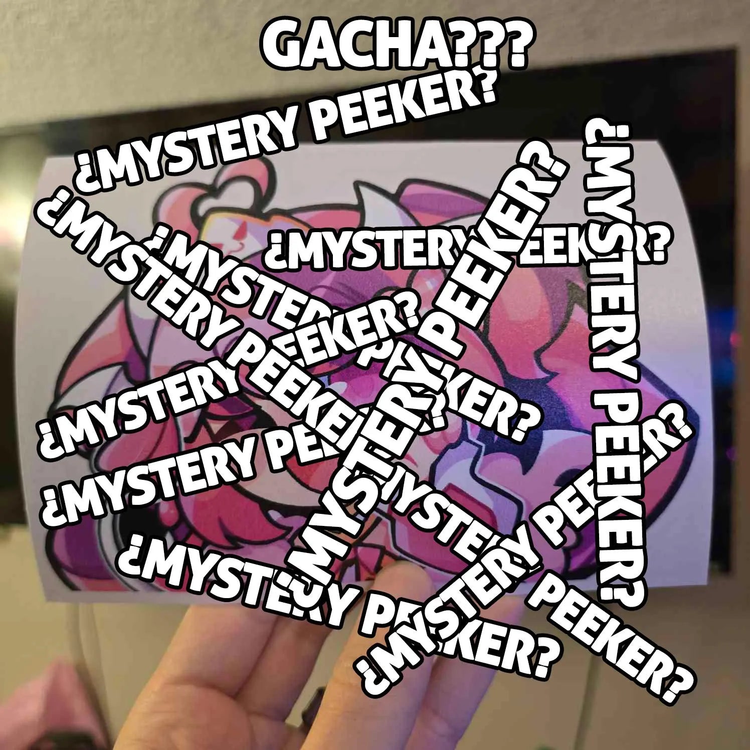 5-Pack Mystery Peeker Decals (GACHA)