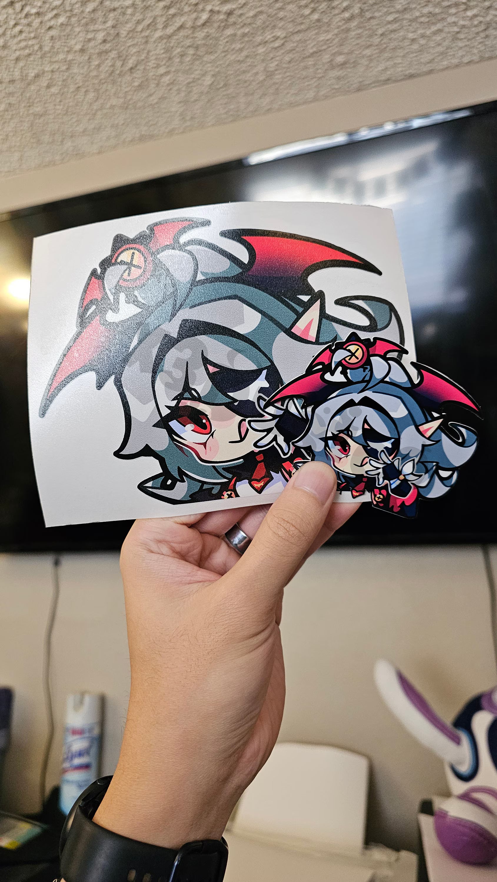 Vtuber Talents Stickers/Decals - Matara/Haruka/Geega/Kuro/Michi/AmaLee