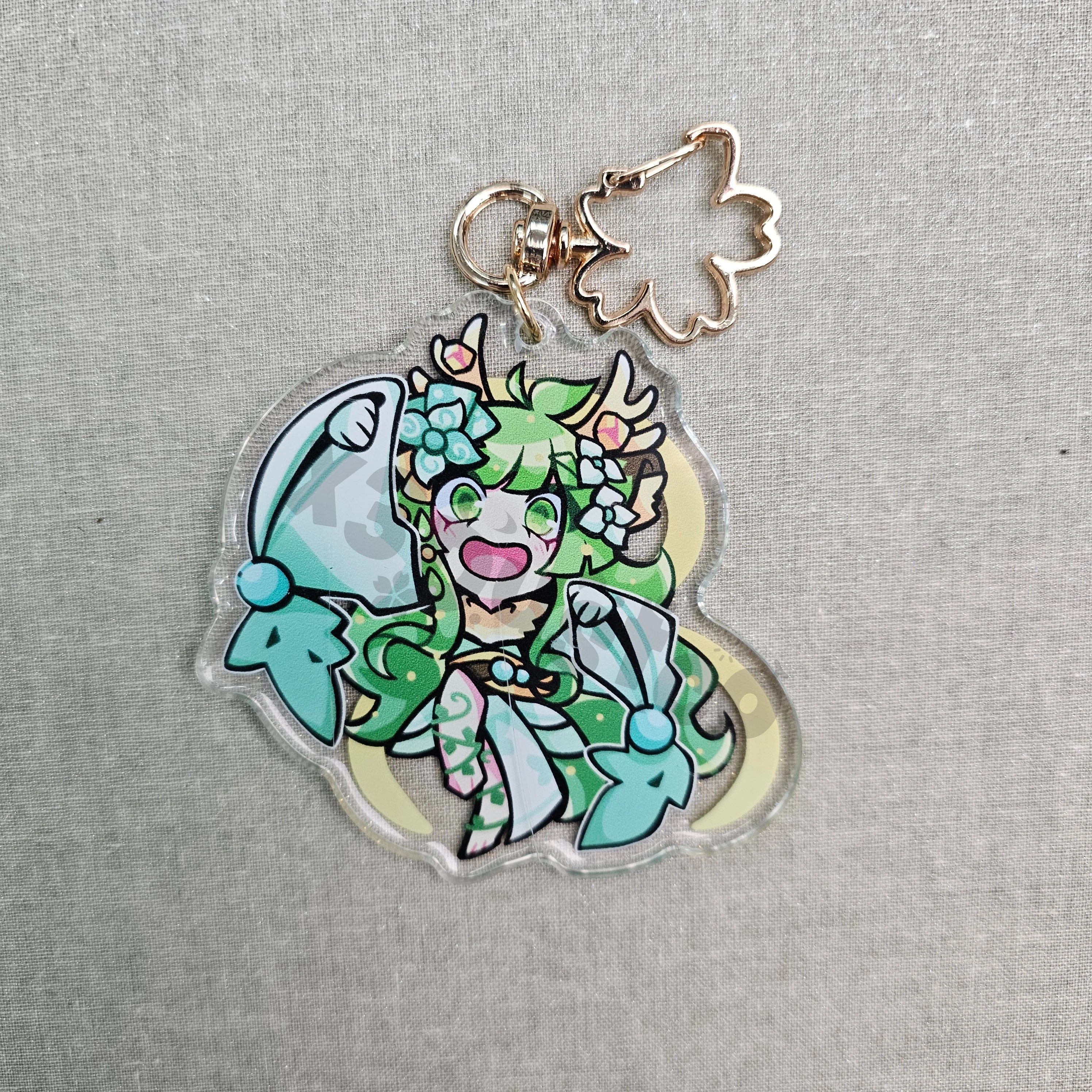 2.5in Vtuber Charms - Haruka/Geega/Matara/Michi/AmaLee