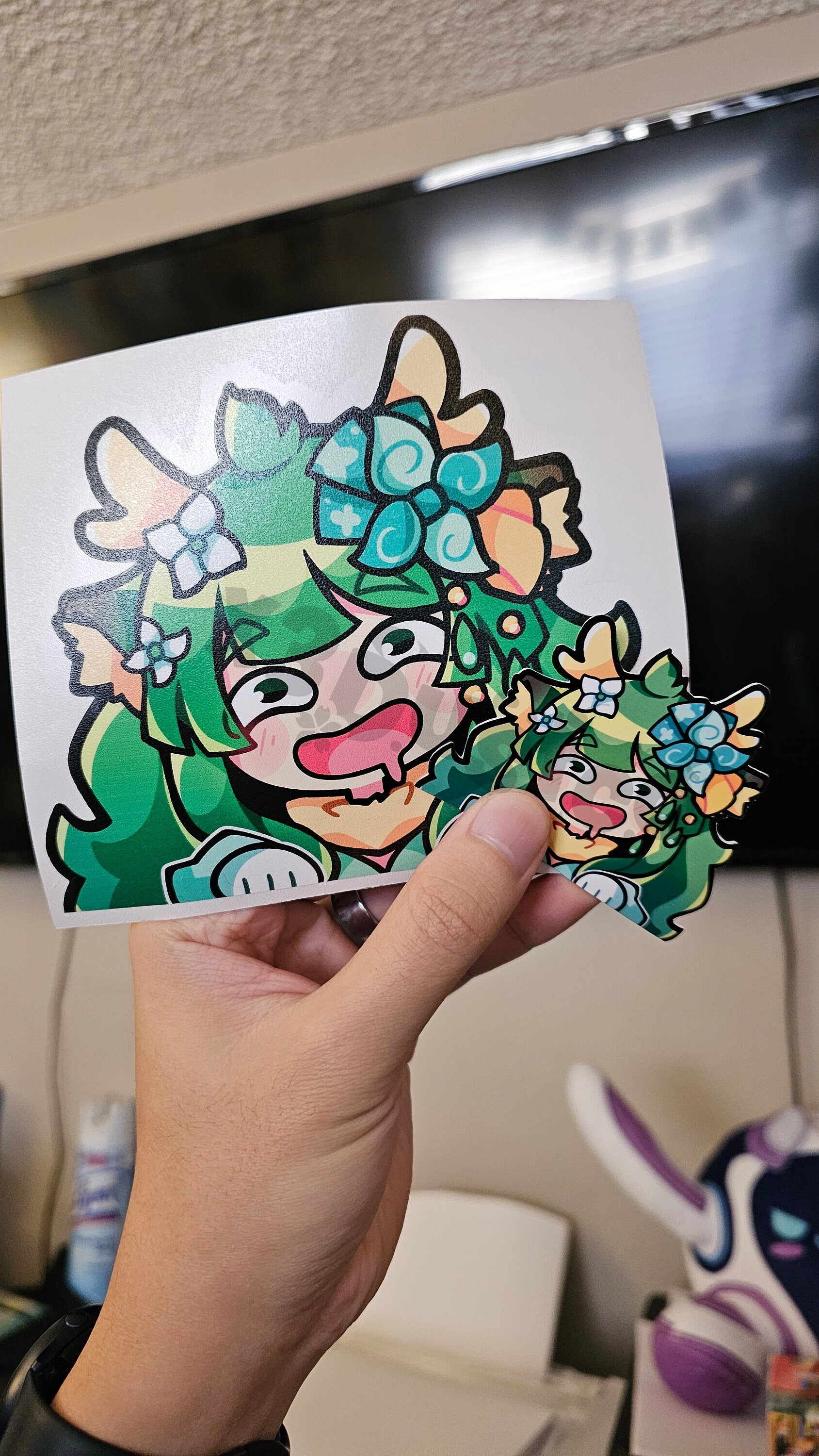 Vtuber Talents Stickers/Decals - Matara/Haruka/Geega/Kuro/Michi/AmaLee