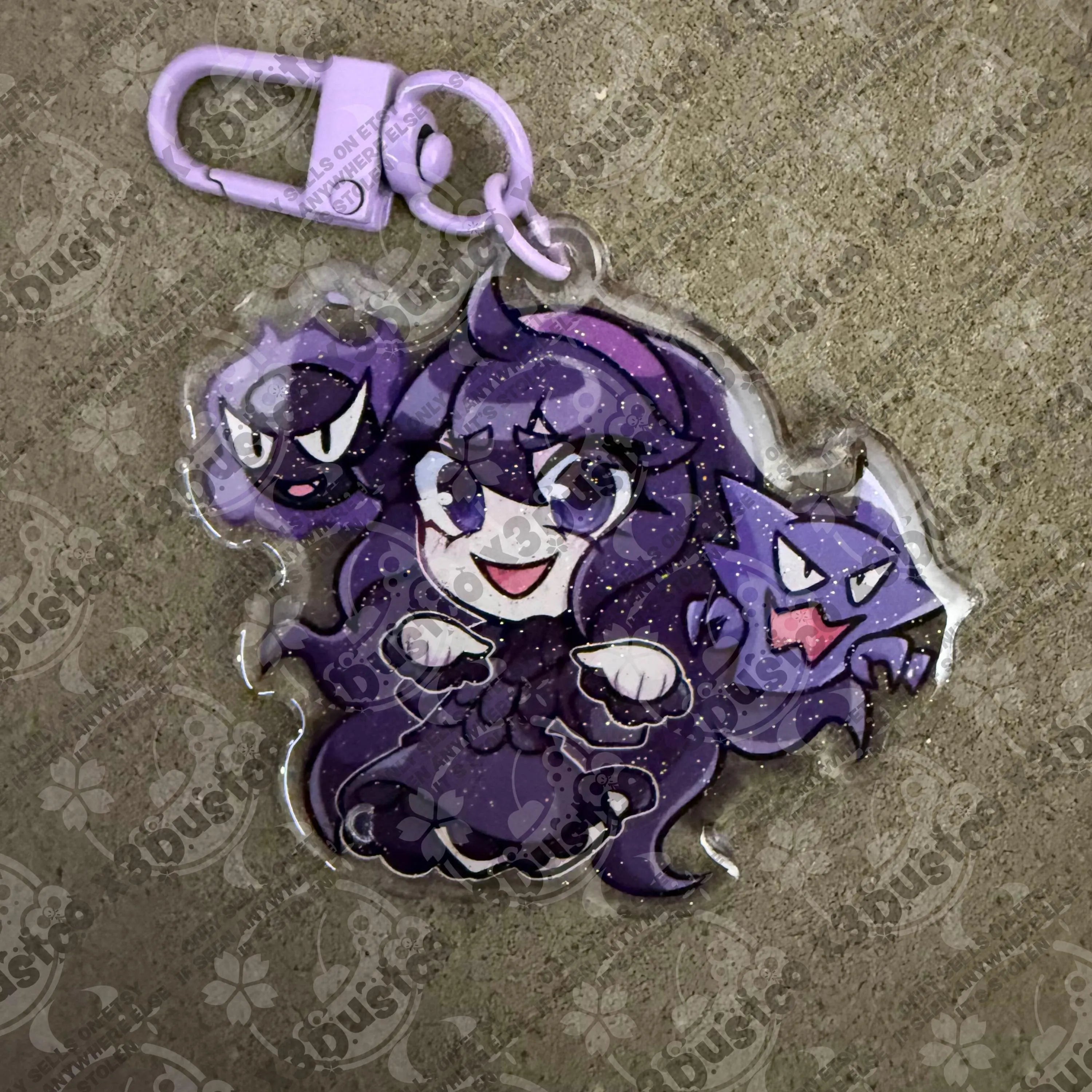 Trainer Keychain Charms
