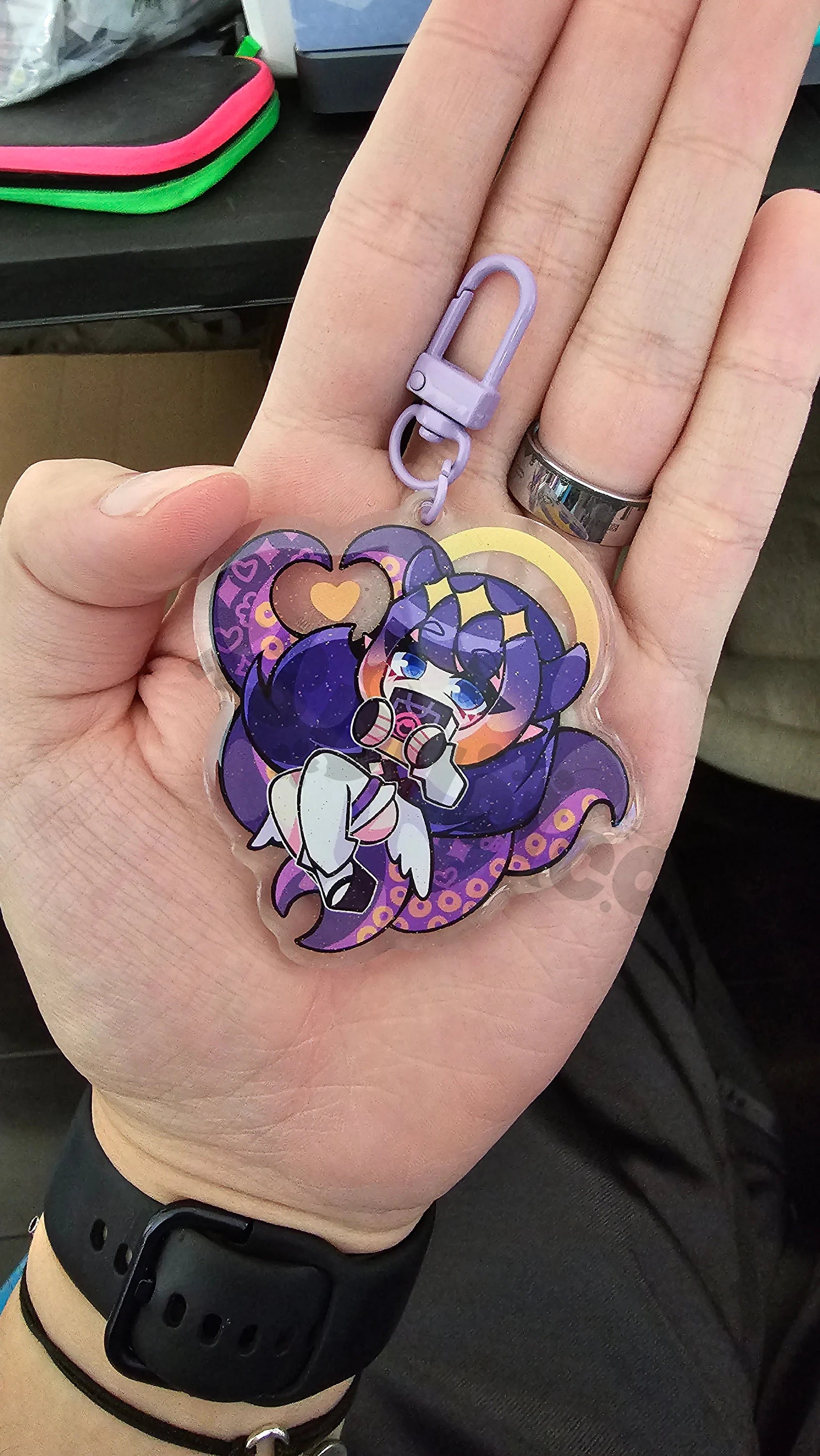 2.5in Hololive HoloMyth Keychain Charms