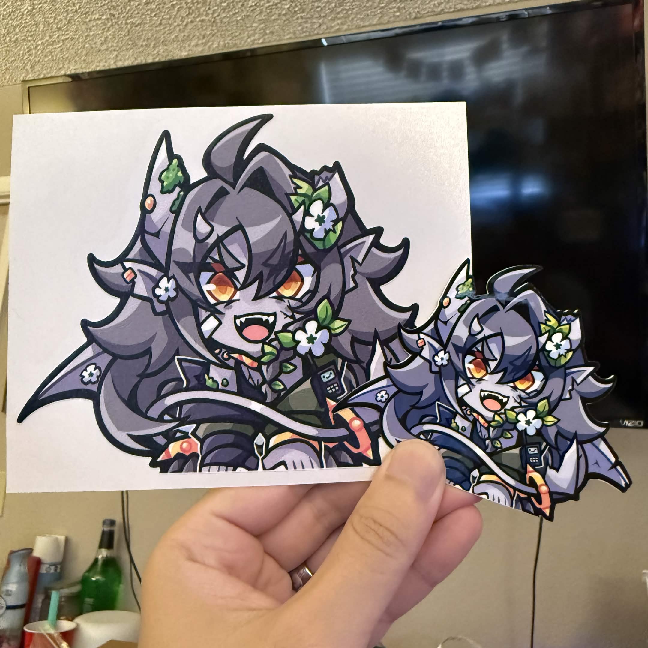 Indie Vtuber Stickers/Decals - OBKatieKat/Laimu/Saba/Spite/Jax