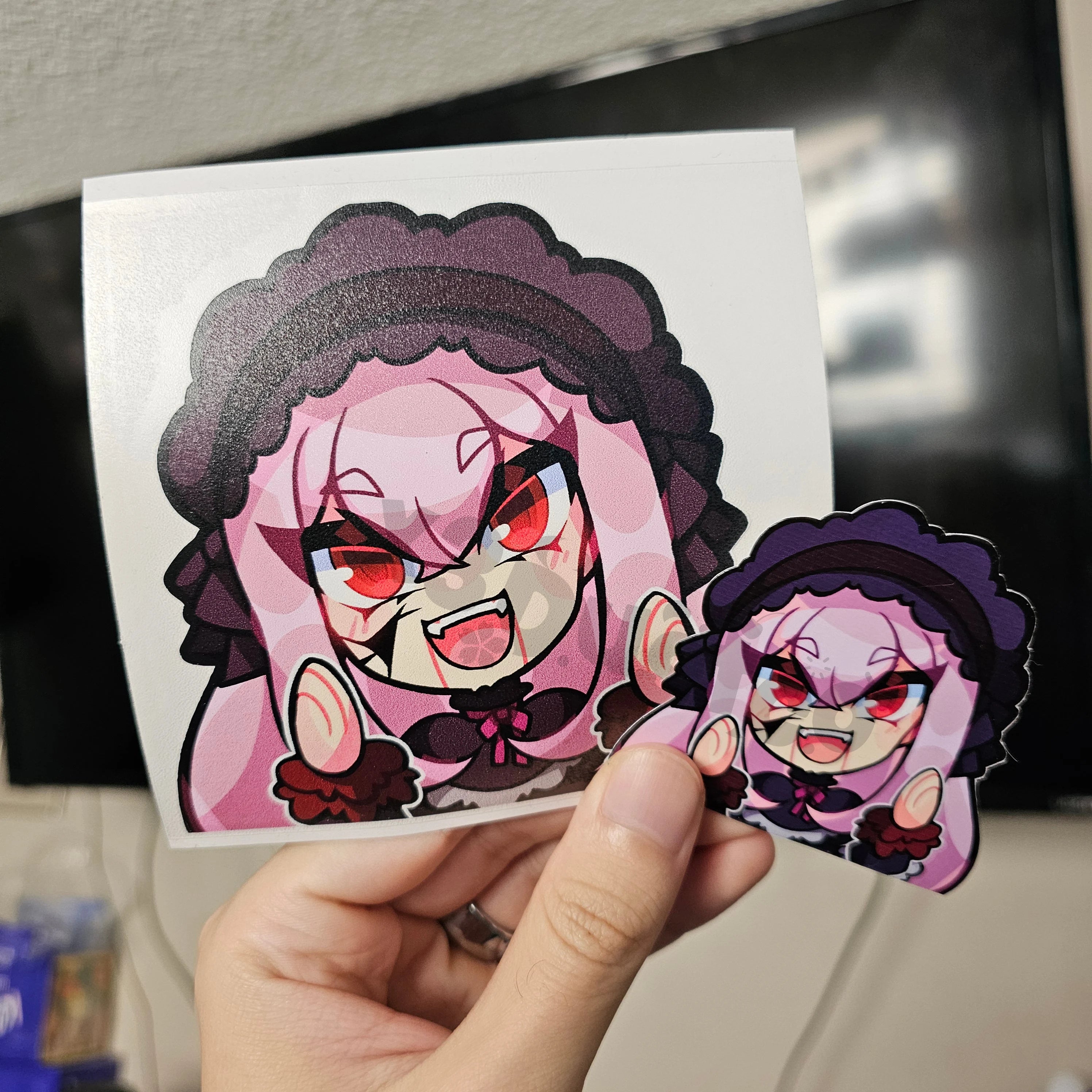 Indie Vtuber Stickers/Decals - Porcelain Maid/Shylily/Mogu/Nimi/Arielle