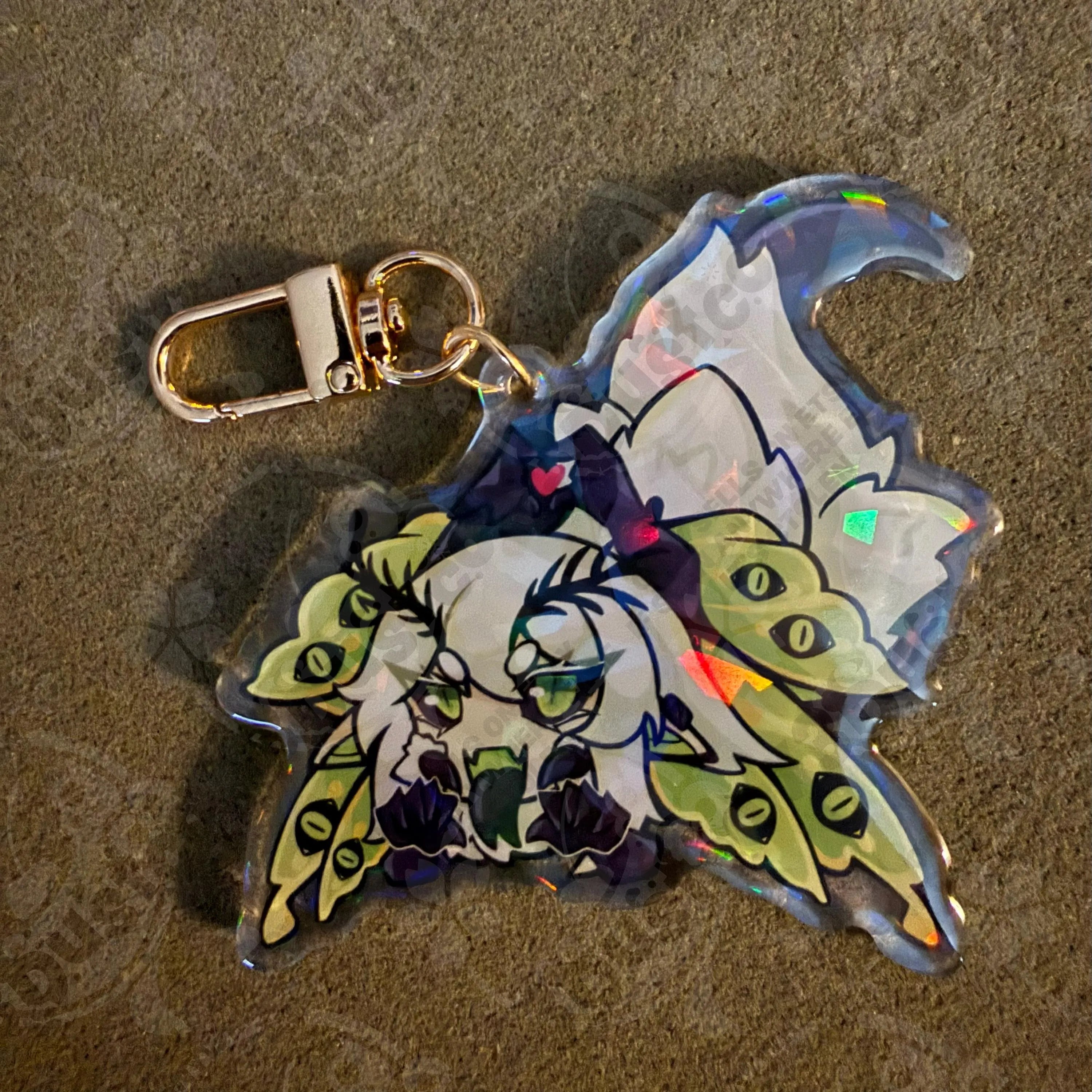2.5in Indie Vtuber Keychain Charms 3 - Suko/Toma/Meicha/Fream/CyYu/Juniper/HeavenlyFather/Kabhaal/Trickywi