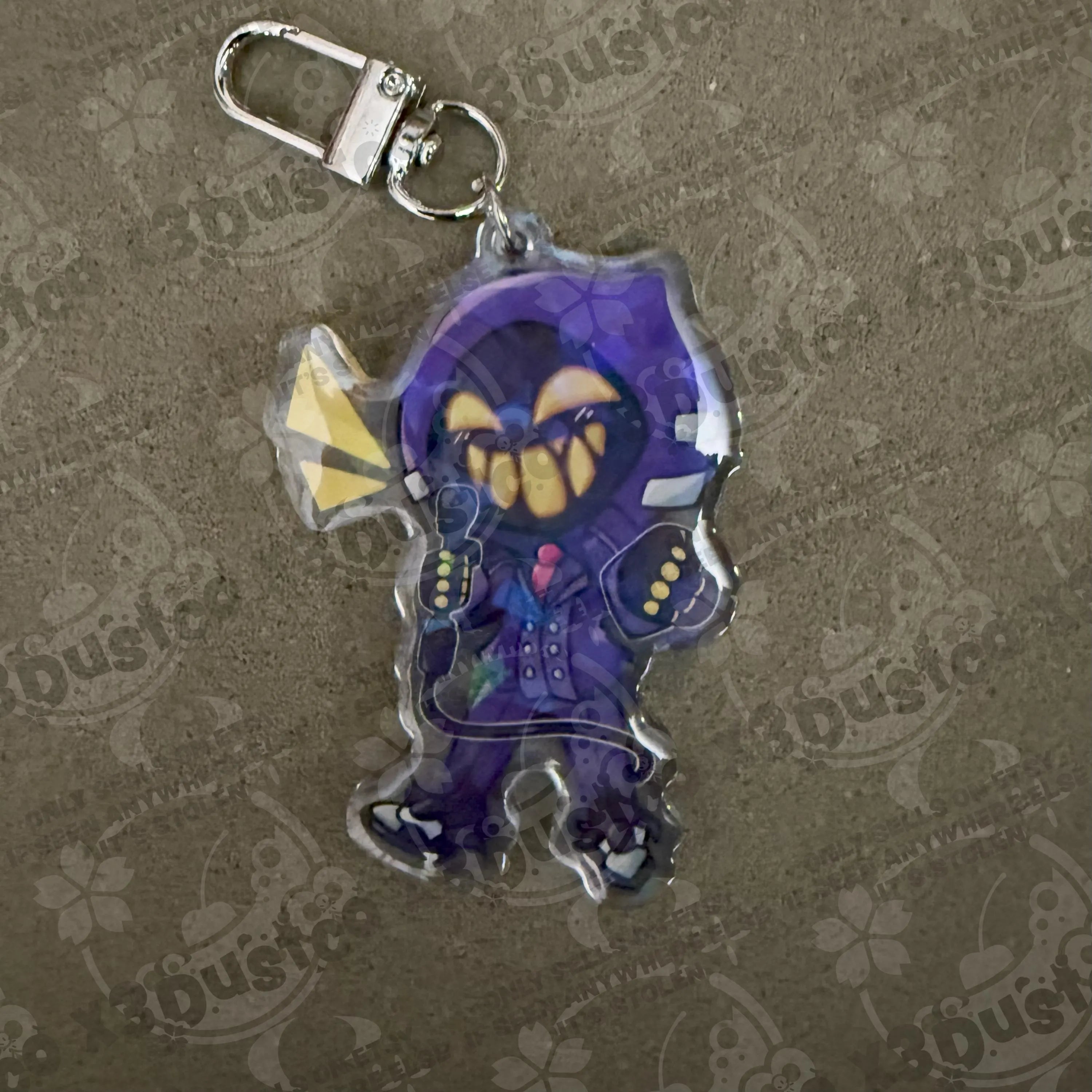 2.5in Indie Vtuber Keychain Charms 3 - Suko/Toma/Meicha/Fream/CyYu/Juniper/HeavenlyFather/Kabhaal/Trickywi
