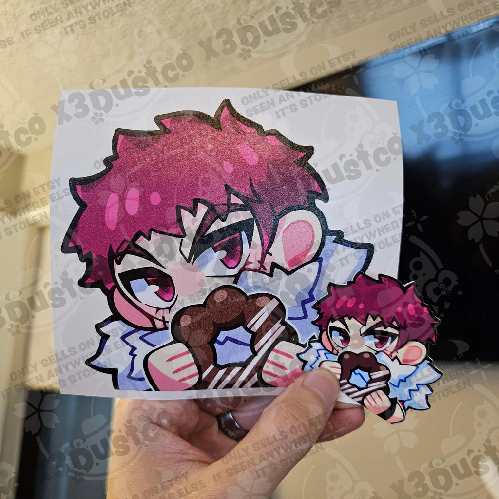 Pirate Anime Stickers/Decals - Luffy/Zoro/Yamato/Uta/Katakuri