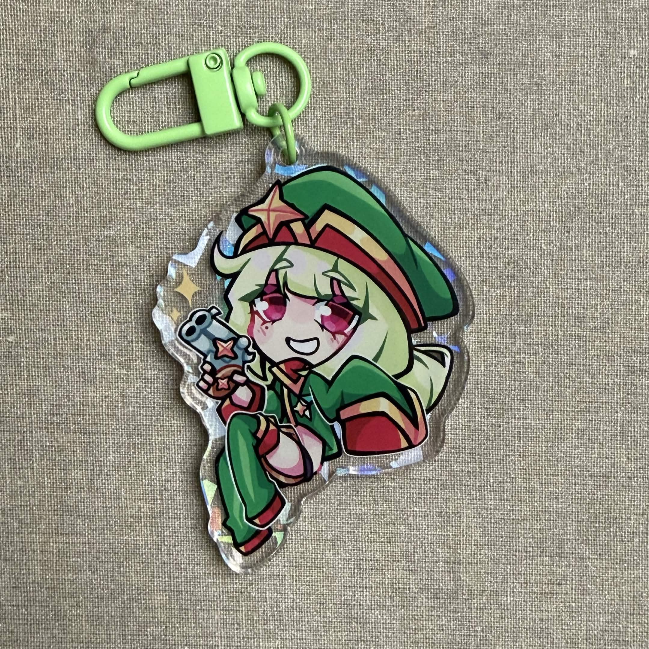 2.5in Magical Girls Keychain Charms