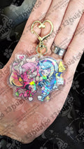 2.5in Card Game Keychain Charms - Kaiba/Jaden/Yusei/Live Twins/Yummy Cupsie/Labyrinth