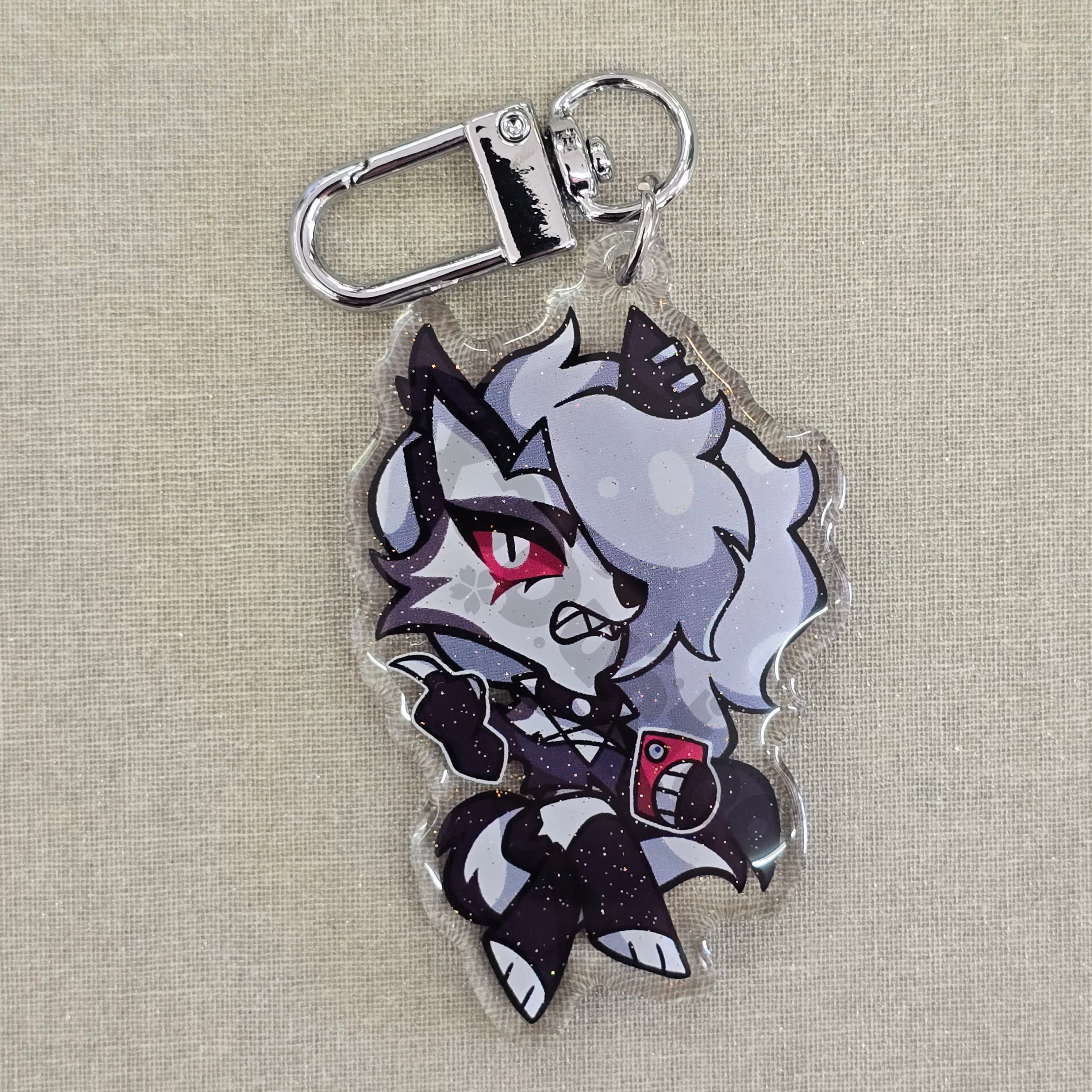 LAST RUN 2.5in Helluva Boss Keychain Charms
