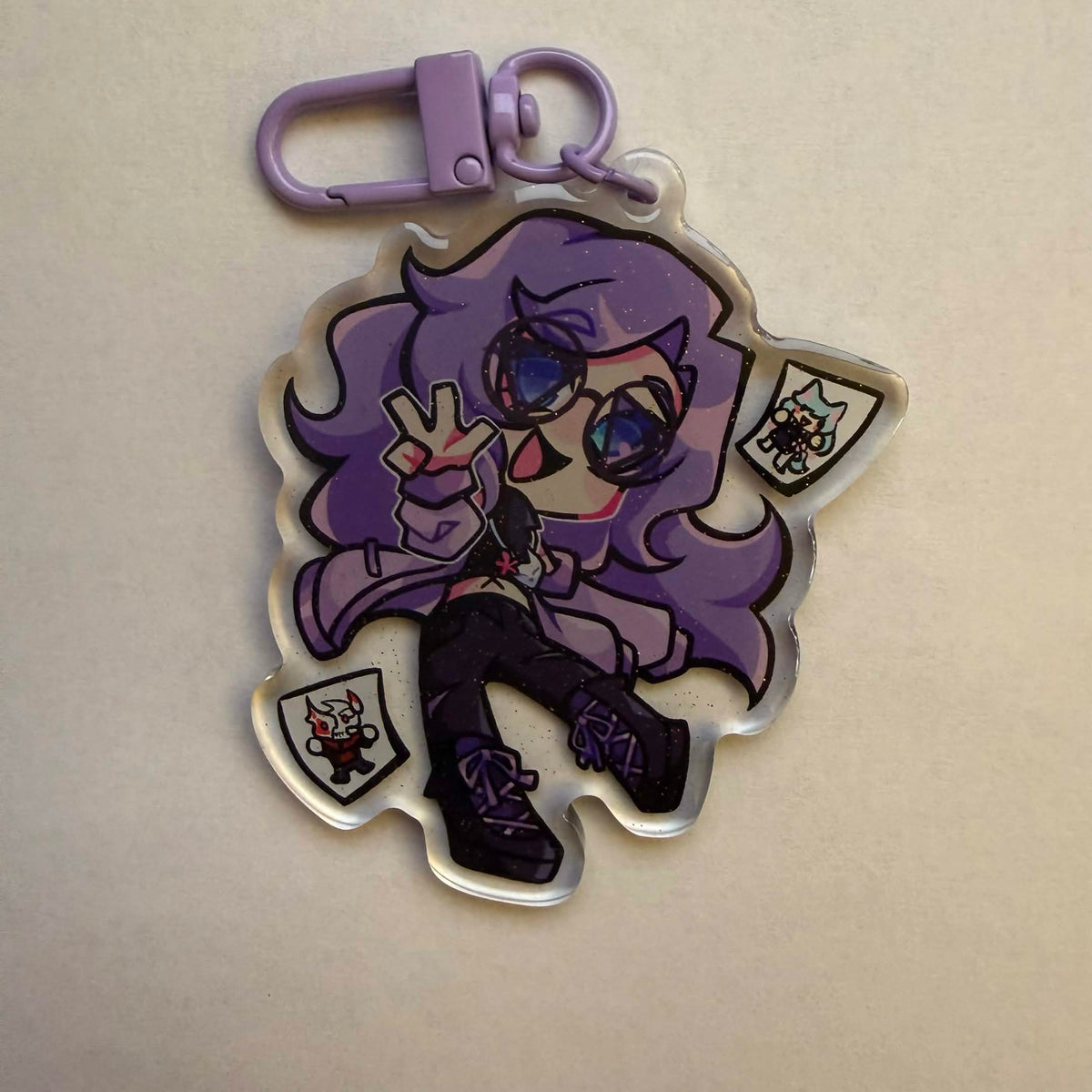 2.5in Indie Vtuber Keychain Charms 5