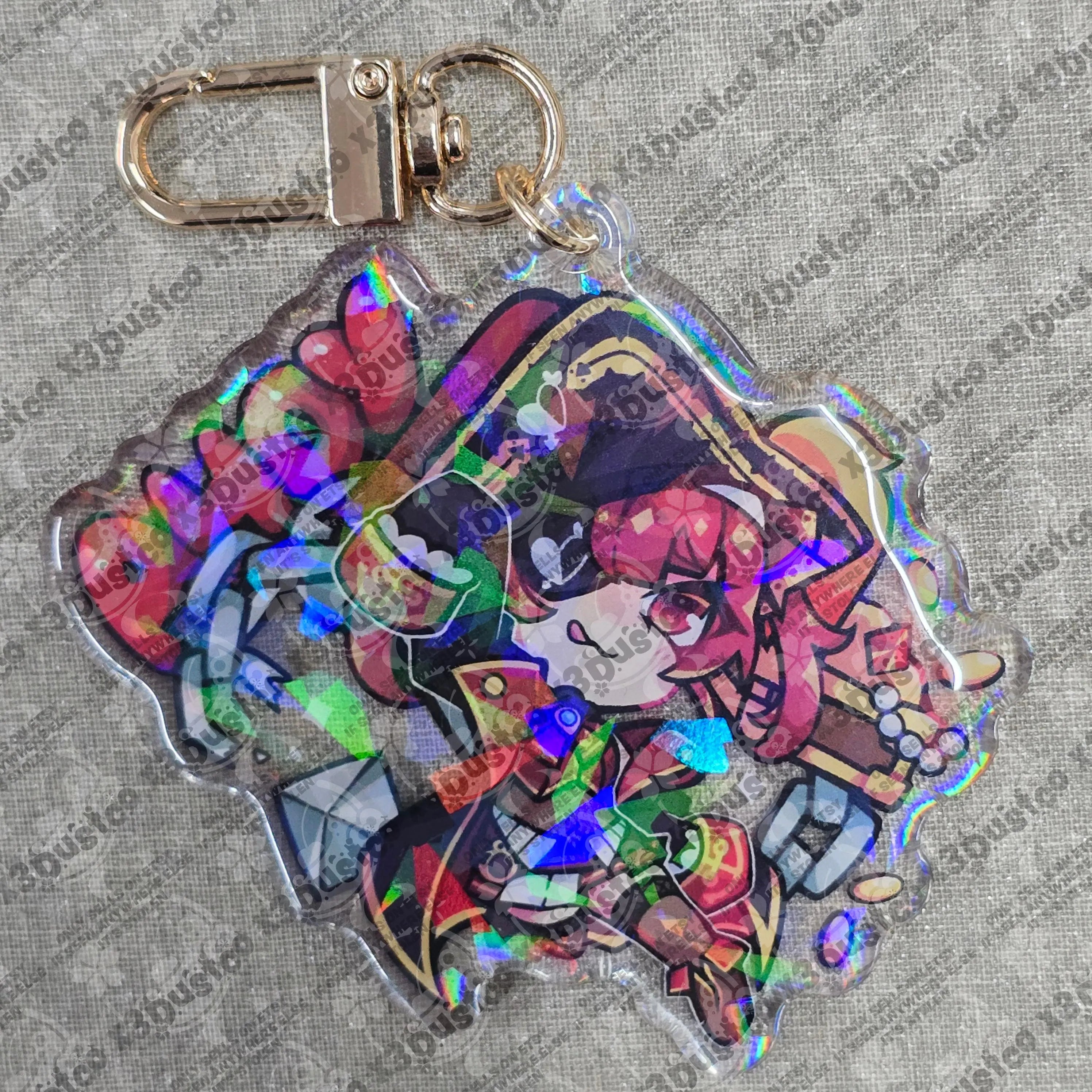 2.5in Hololive JP Charms Suisei/Korone/Marine
