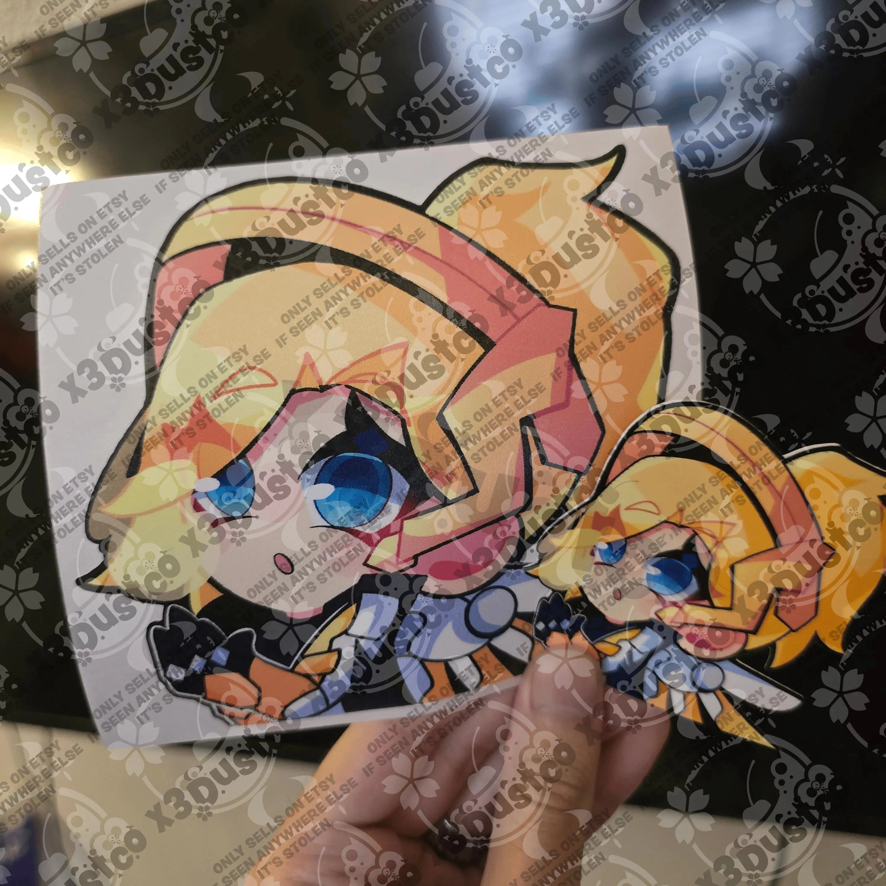Overwatch Stickers/Decals - Kiriko/Juno/Ana/Mercy