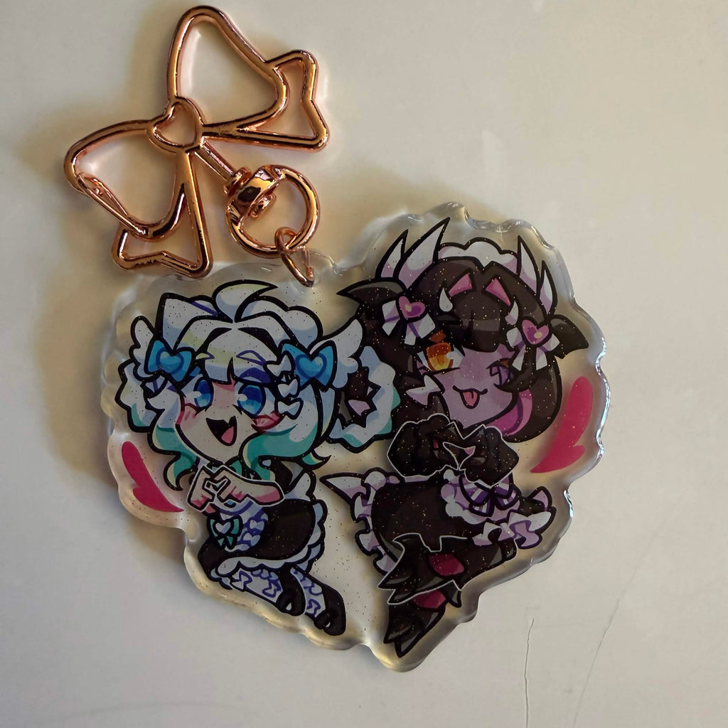 Maid Mint and Matara Acrylic Keychain/Charm