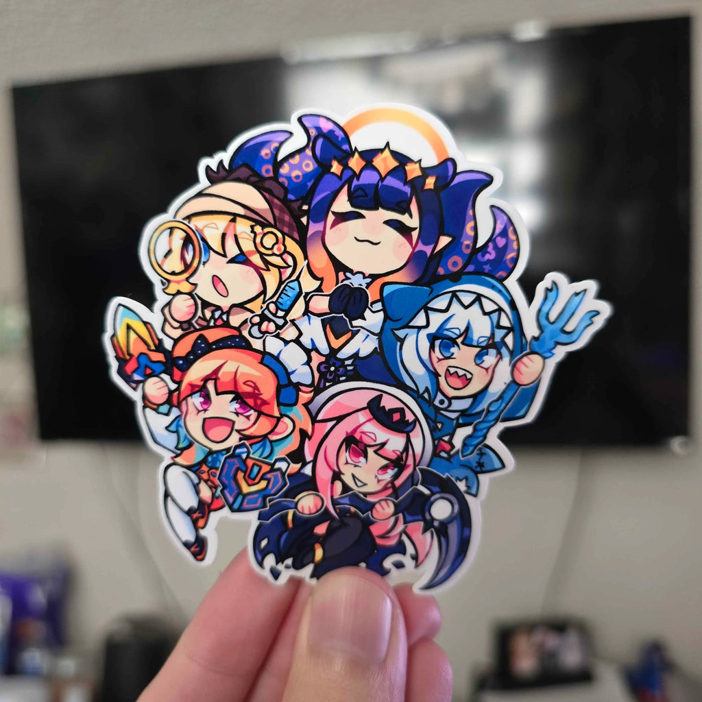 Hololive EN Group Stickers