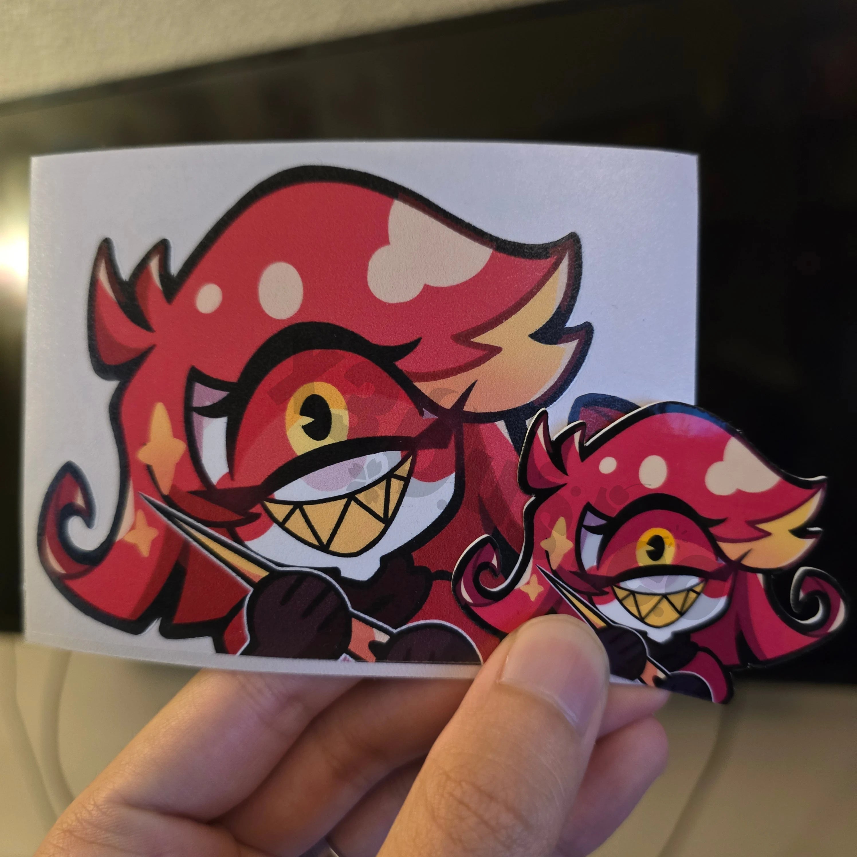 LAST RUN Hazbin Hotel Stickers/Decals - Vox/Velvette/Angel Dust/Alastor/Sir Pentious/Rosie/Niffty/Husk/Lucifer