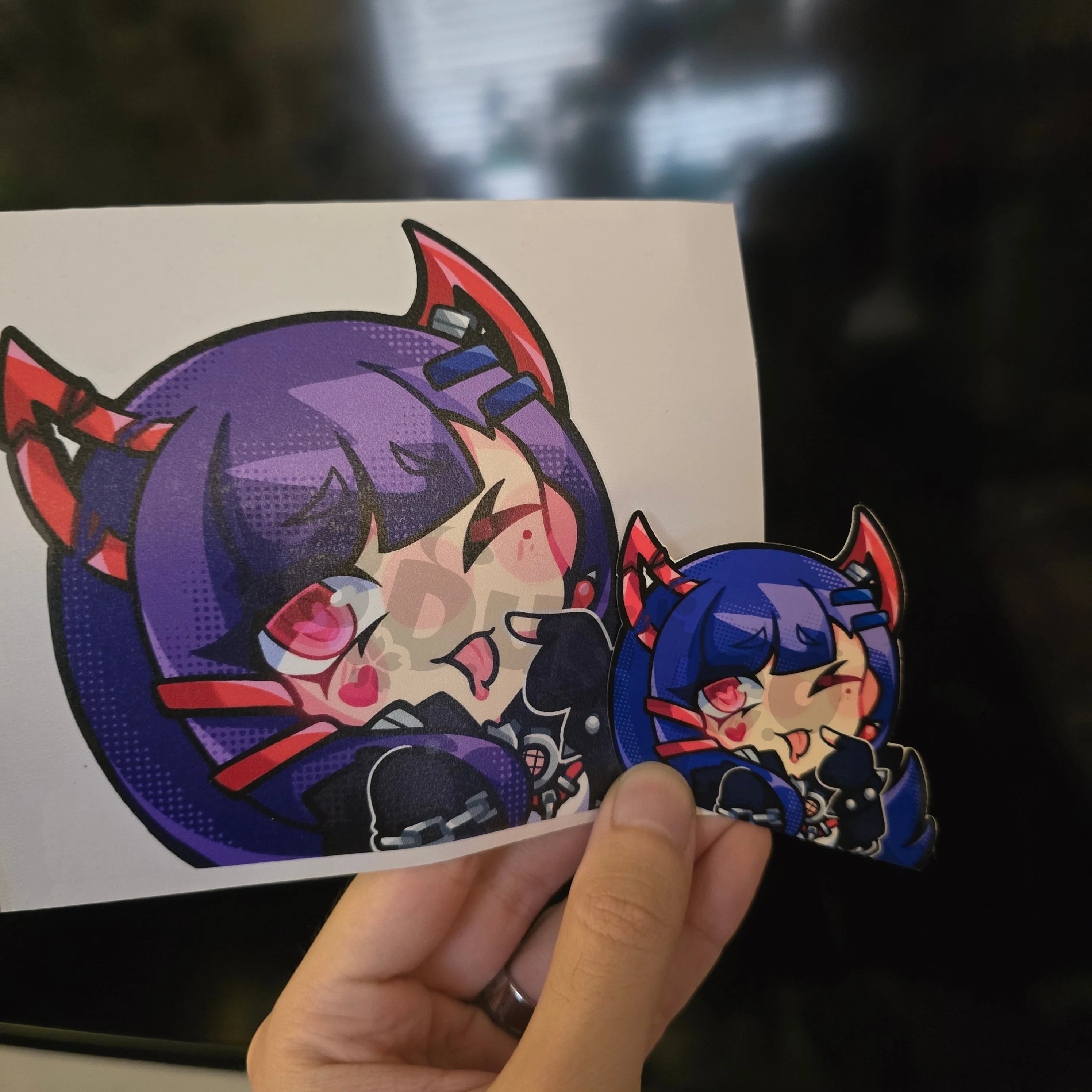 Indie Vtubers Stickers/Decals - Nemimi/Dooby/Numi/Bao/Sinder