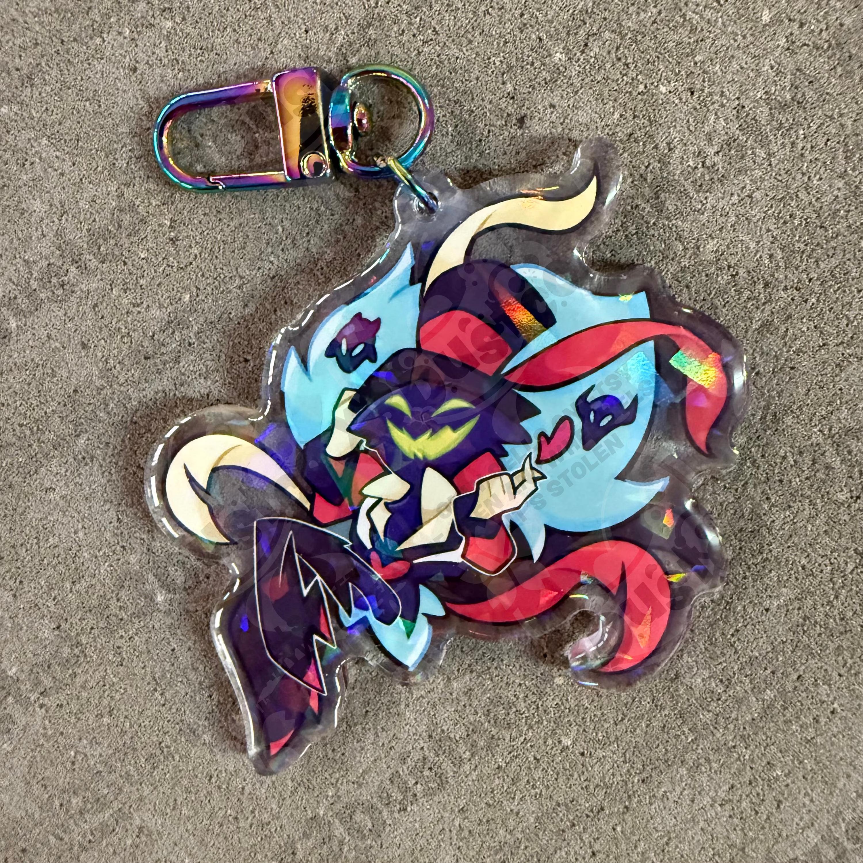 LAST RUN 2.5in Helluva Boss Keychain Charms
