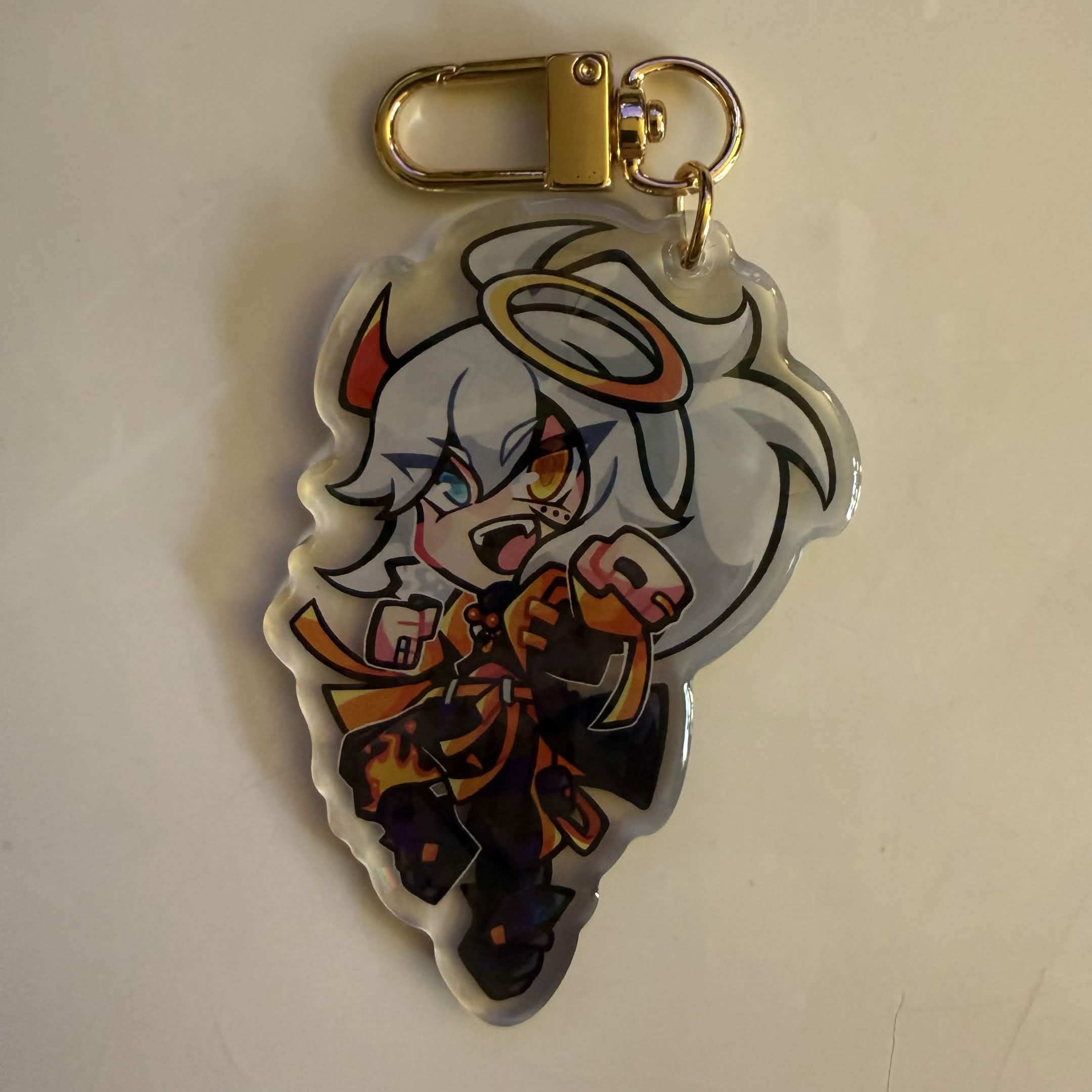 2.5in Male Indie Vtubers Acrylic Keychain Charms